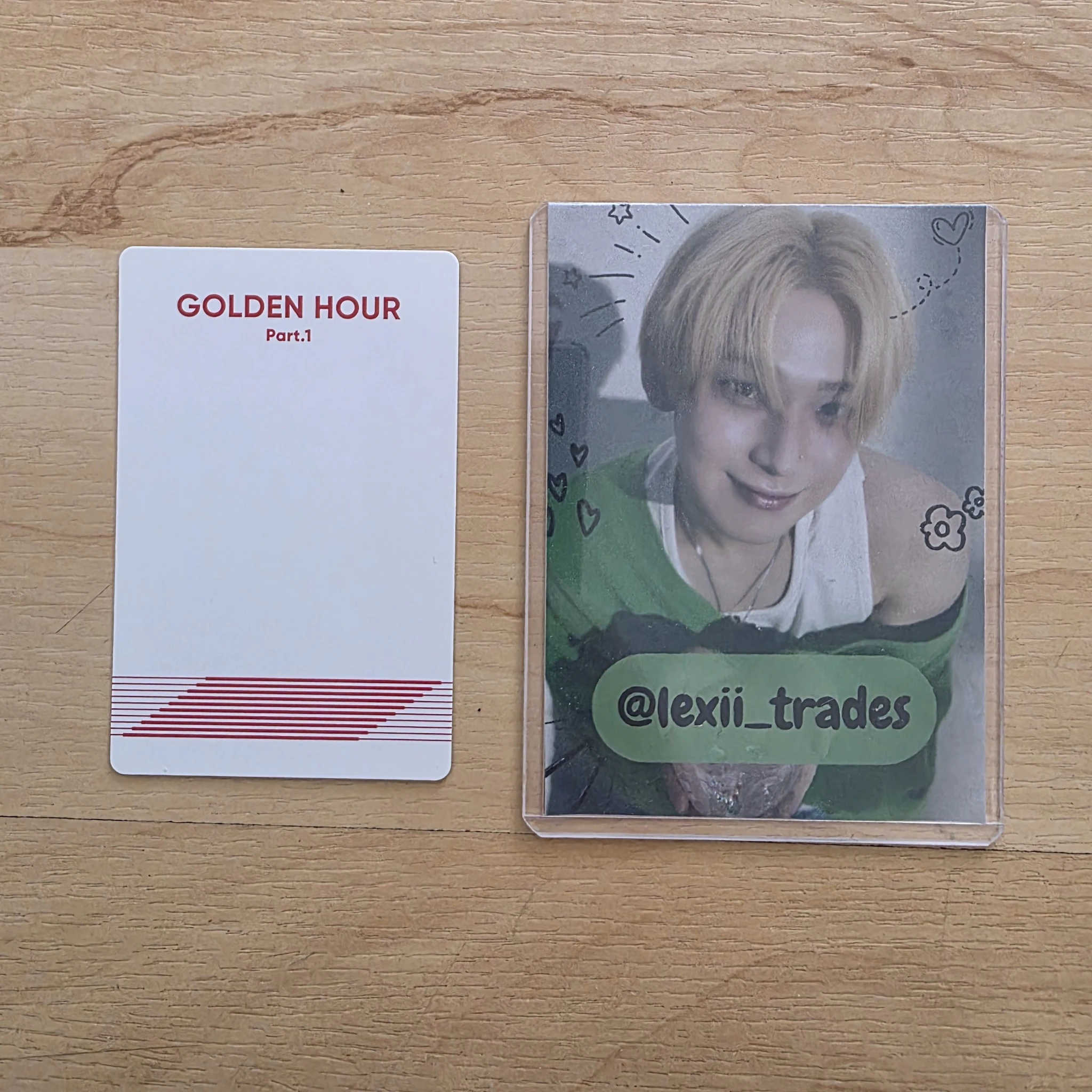 ATEEZ Hongjoong ATEEZ - Hongjoong - Golden Hour : Part.1 Album poca album album photocard image card listing photo 2