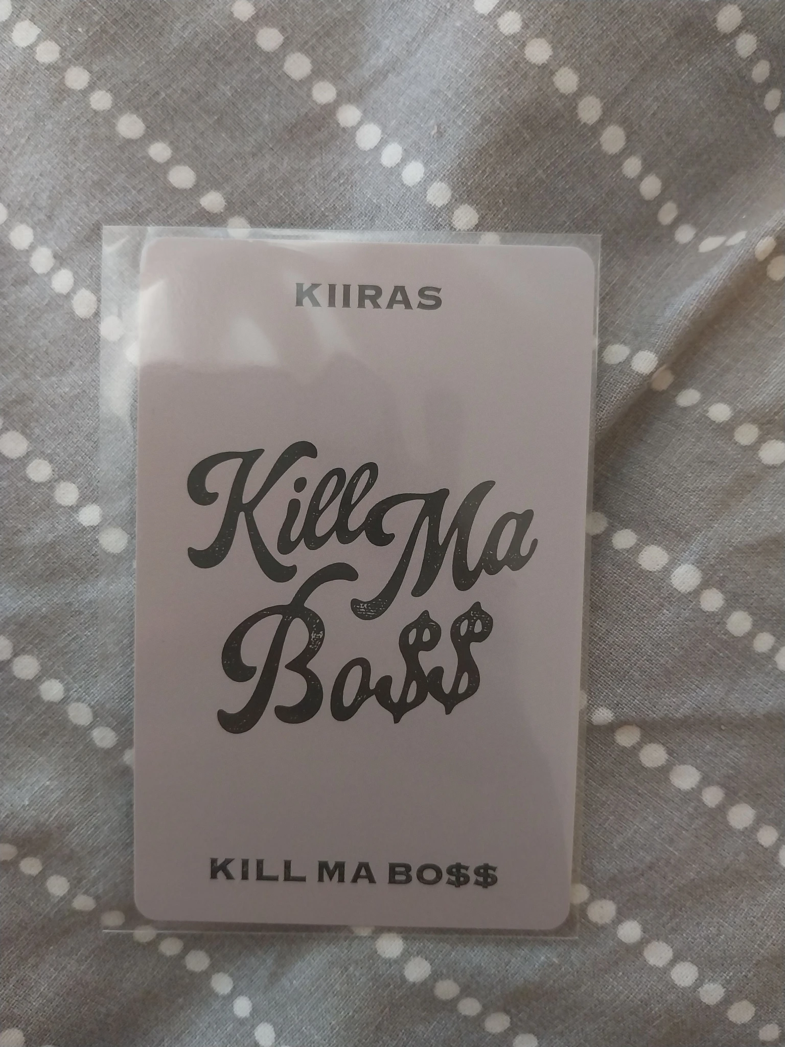 Kiiras Harin Kiiras - Harin - Kill Ma Bo$$ Album POCA listing photo 2