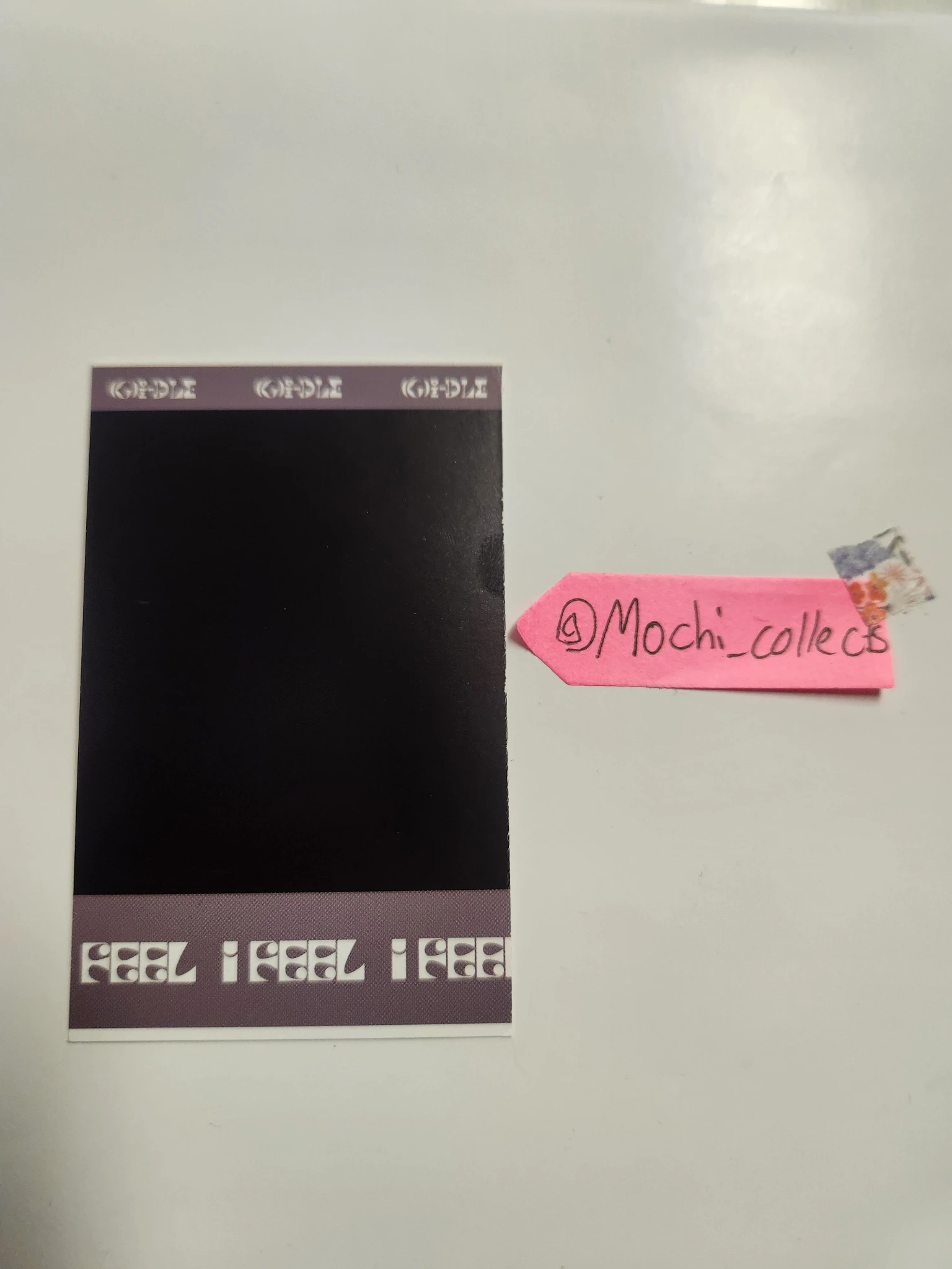 i-dle Minnie i-dle - Minnie - I Feel Album standard version queen version polaroid album photocard listing photo 2