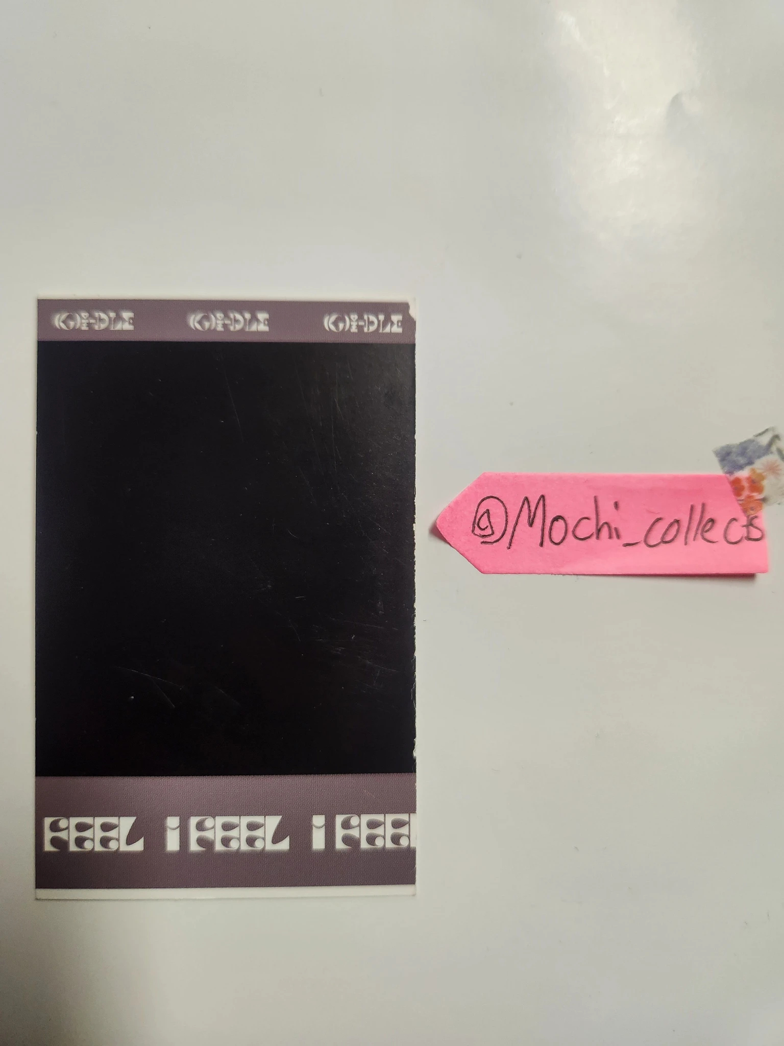 i-dle Shuhua (G)I-DLE - Miyeon - I Feel Album standard version queen version album photocard polaroid listing photo 2