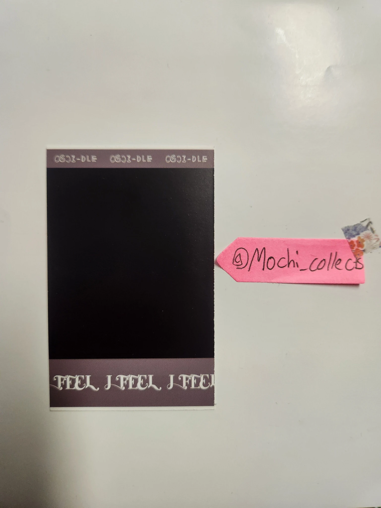 i-dle Minnie (G)I-DLE - Miyeon - I Feel Album standard version cat version album photocard polaroid listing photo 2
