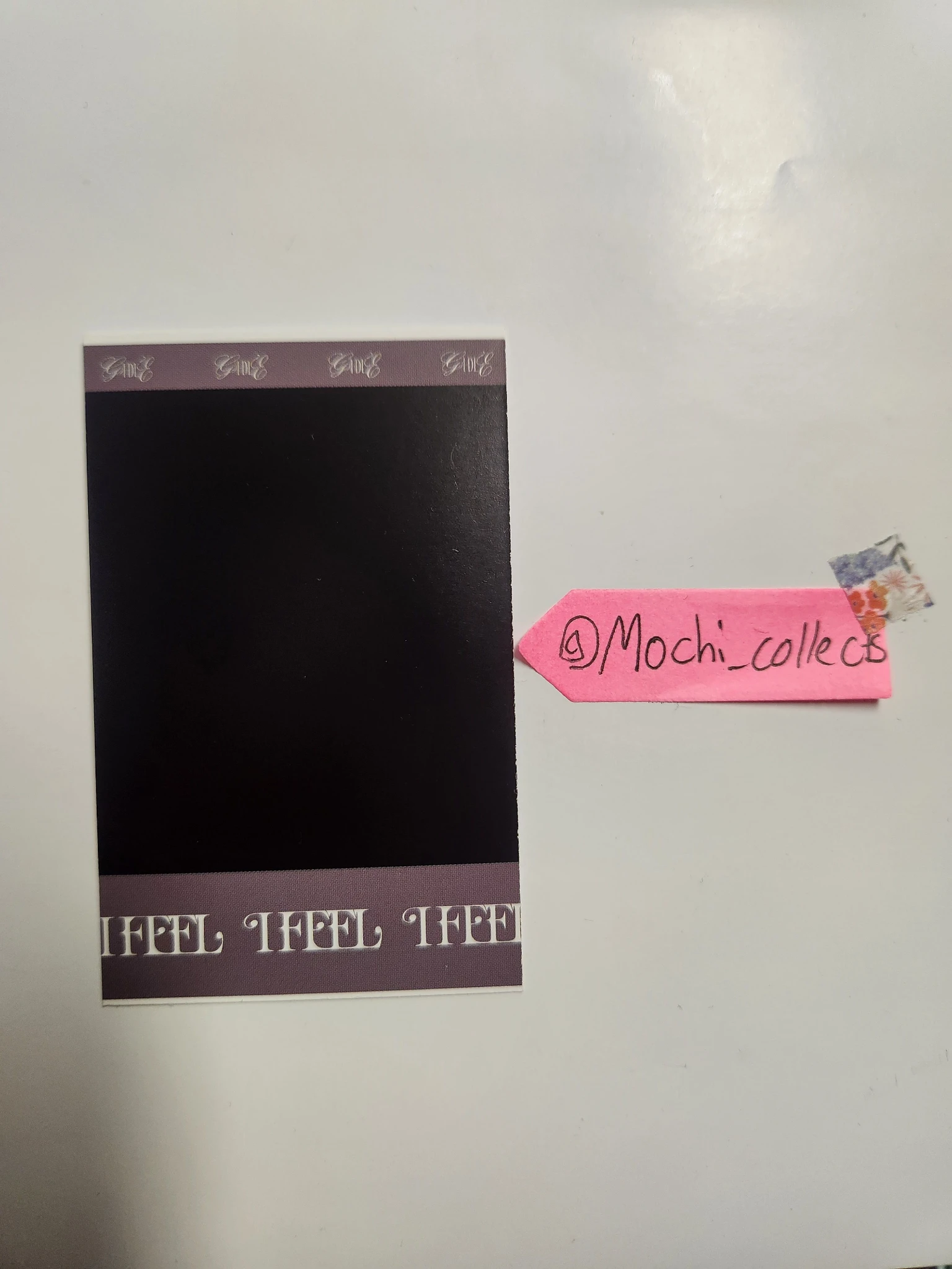 i-dle Miyeon (G)I-DLE - Miyeon - I Feel Album standard version butterfly version album photocard polaroid listing photo 2