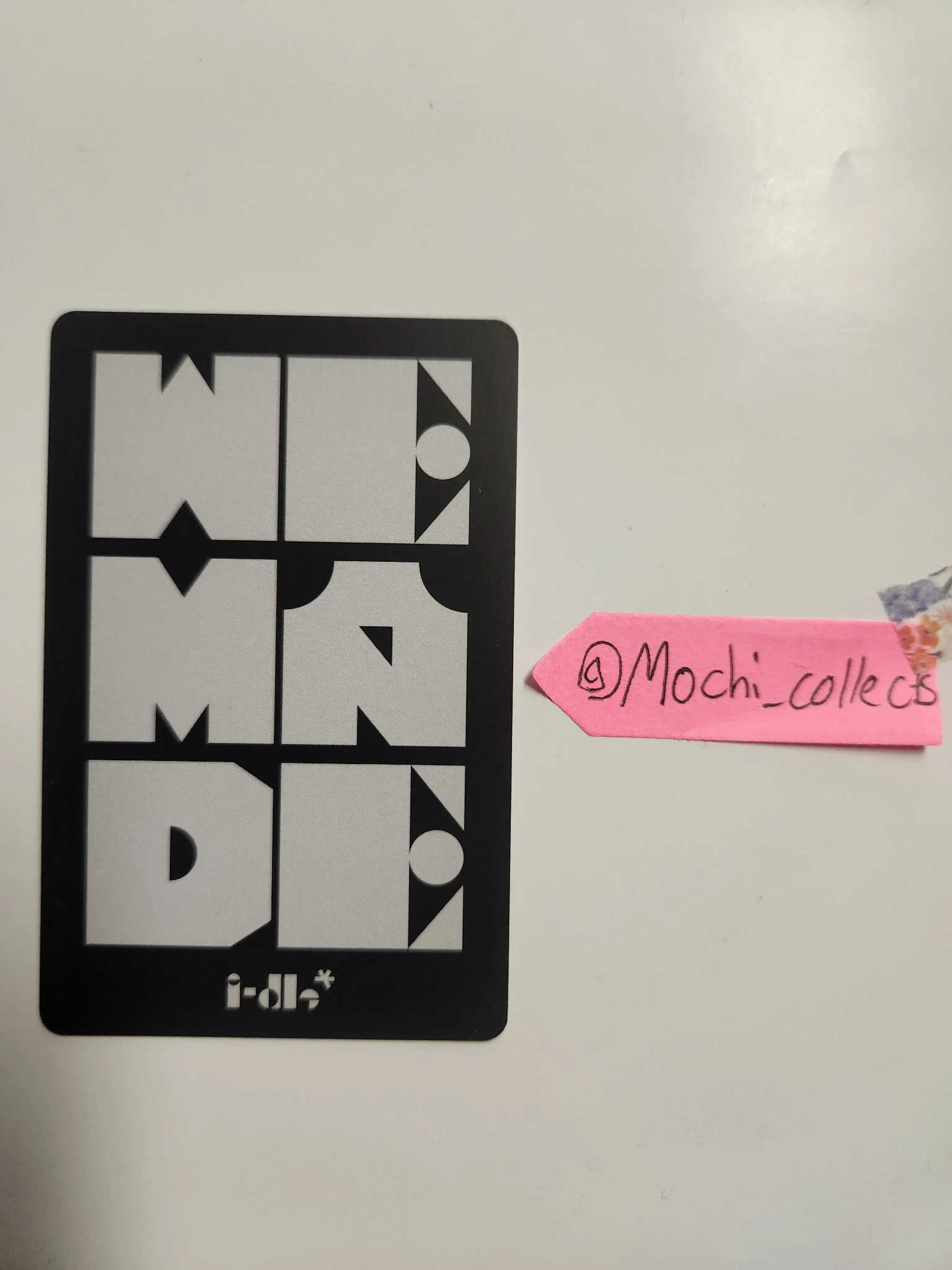 i-dle Yuqi i-dle - Yuqi - We made Album album photocard retail exclusive mono version listing photo 2
