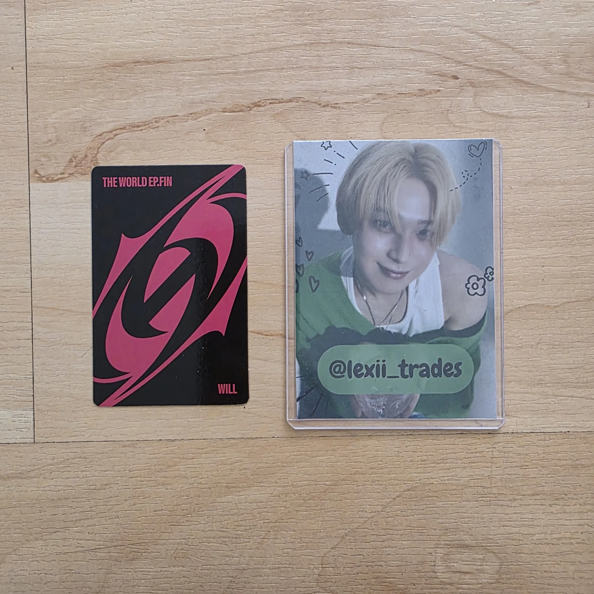 ATEEZ Hongjoong ATEEZ - Hongjoong - THE WORLD EP.FIN: WILL Album diary version Z version album photocard listing photo 2