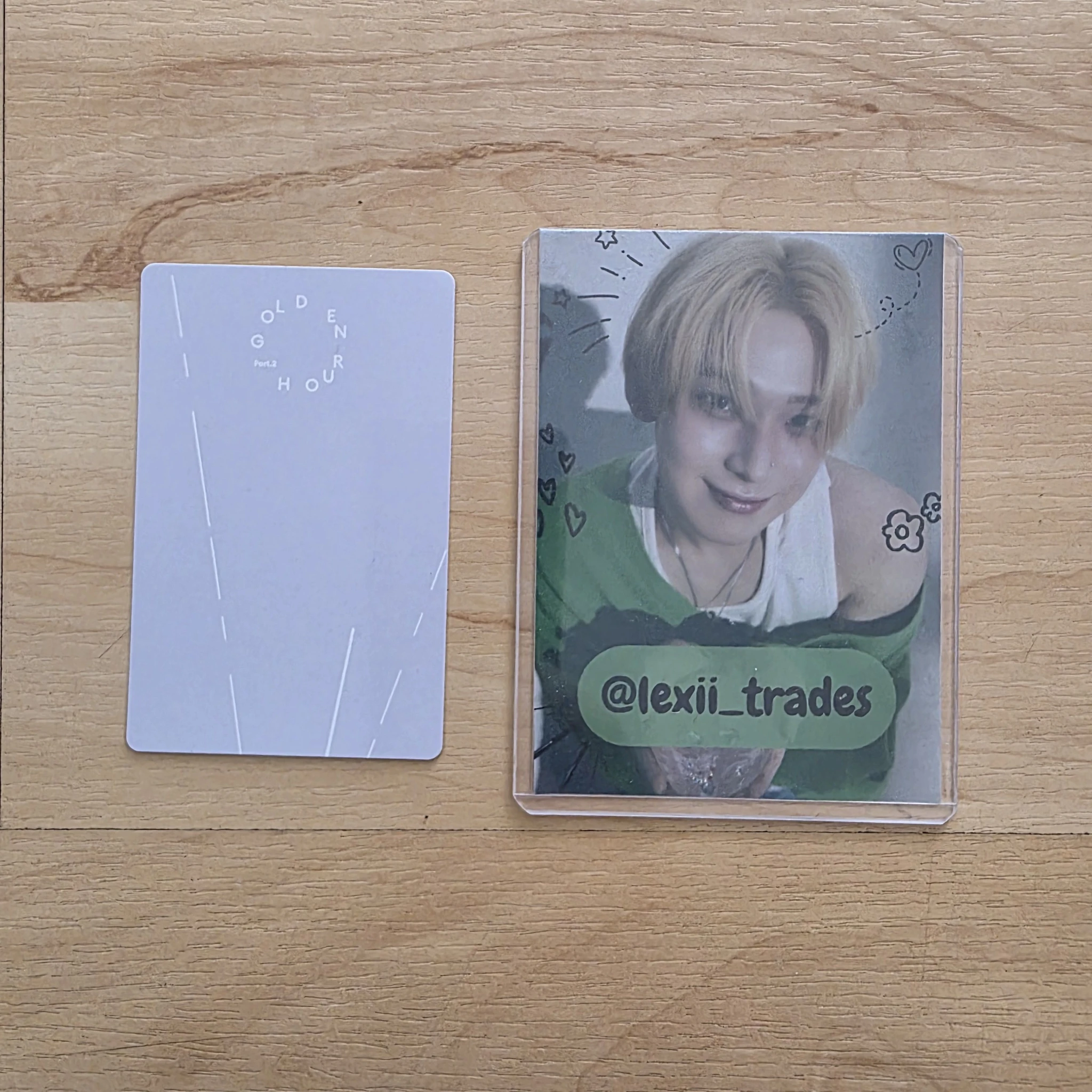 ATEEZ Hongjoong ATEEZ - Hongjoong - Golden Hour : Part.2 Album to version album photocard A version listing photo 2