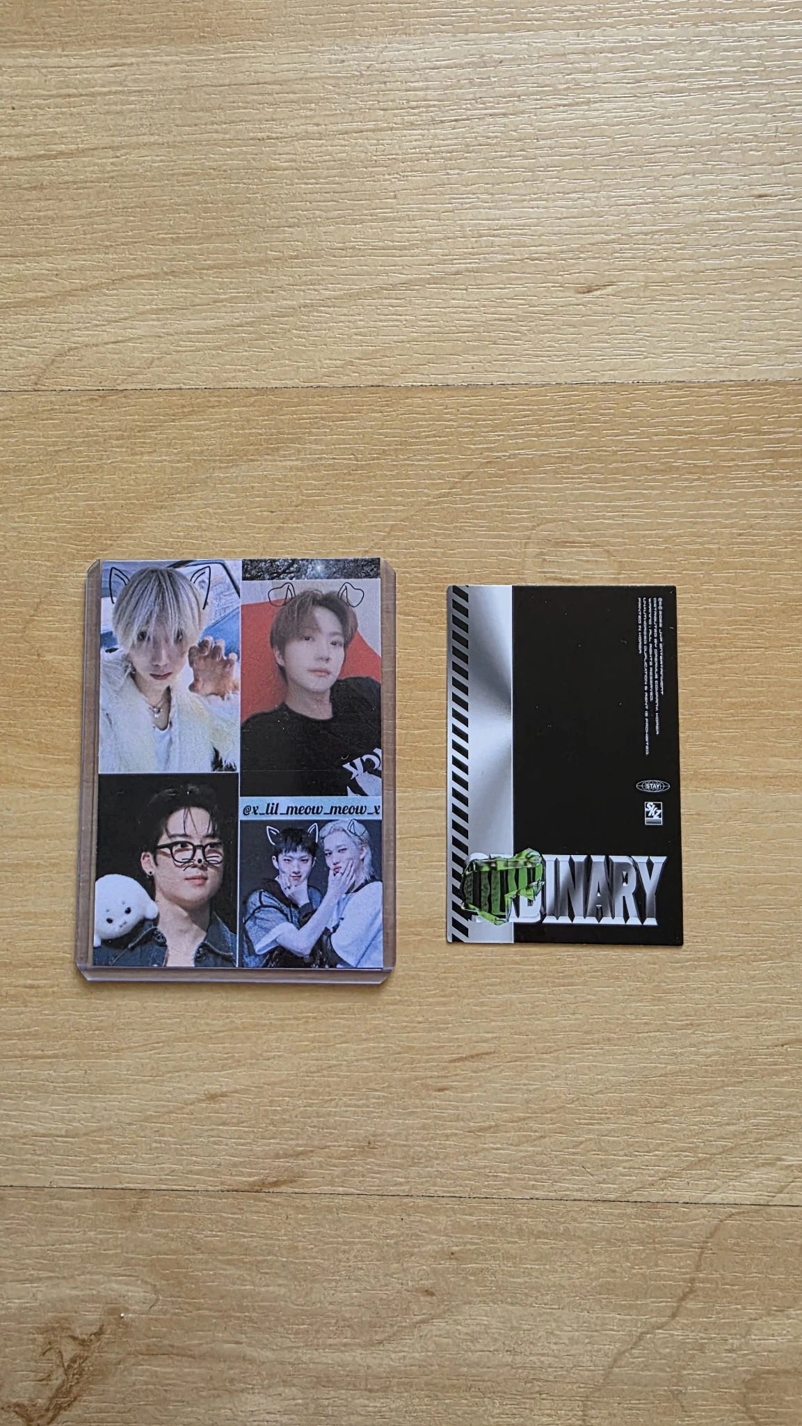 Stray Kids Changbin Stray Kids - Changbin - Oddinary Album id card listing photo 2