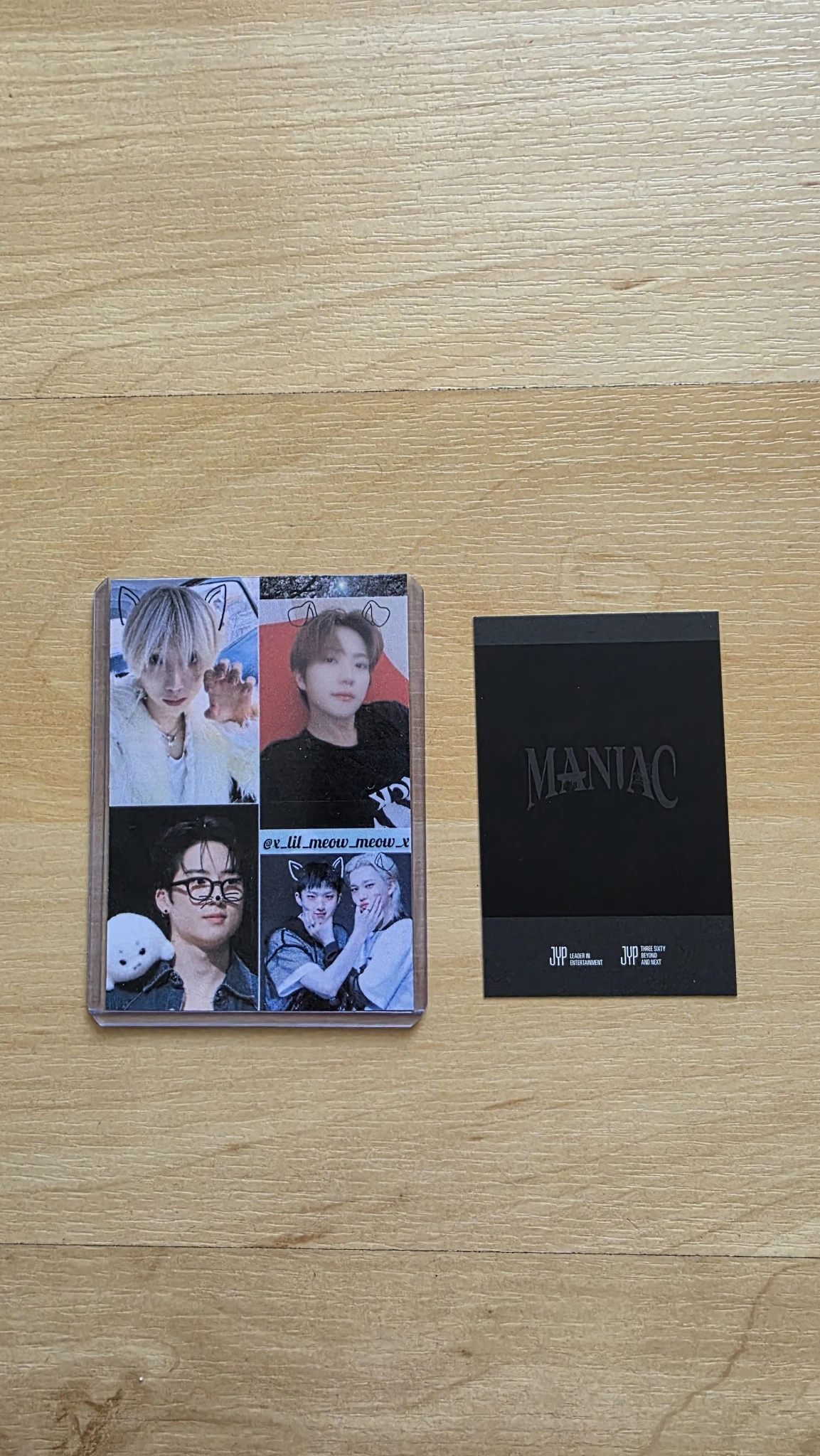 Stray Kids Changbin Stray Kids - Changbin - Maniac World Tour Event merch photocard purchase benefit polaroid pre-order benefit (pob) listing photo 2