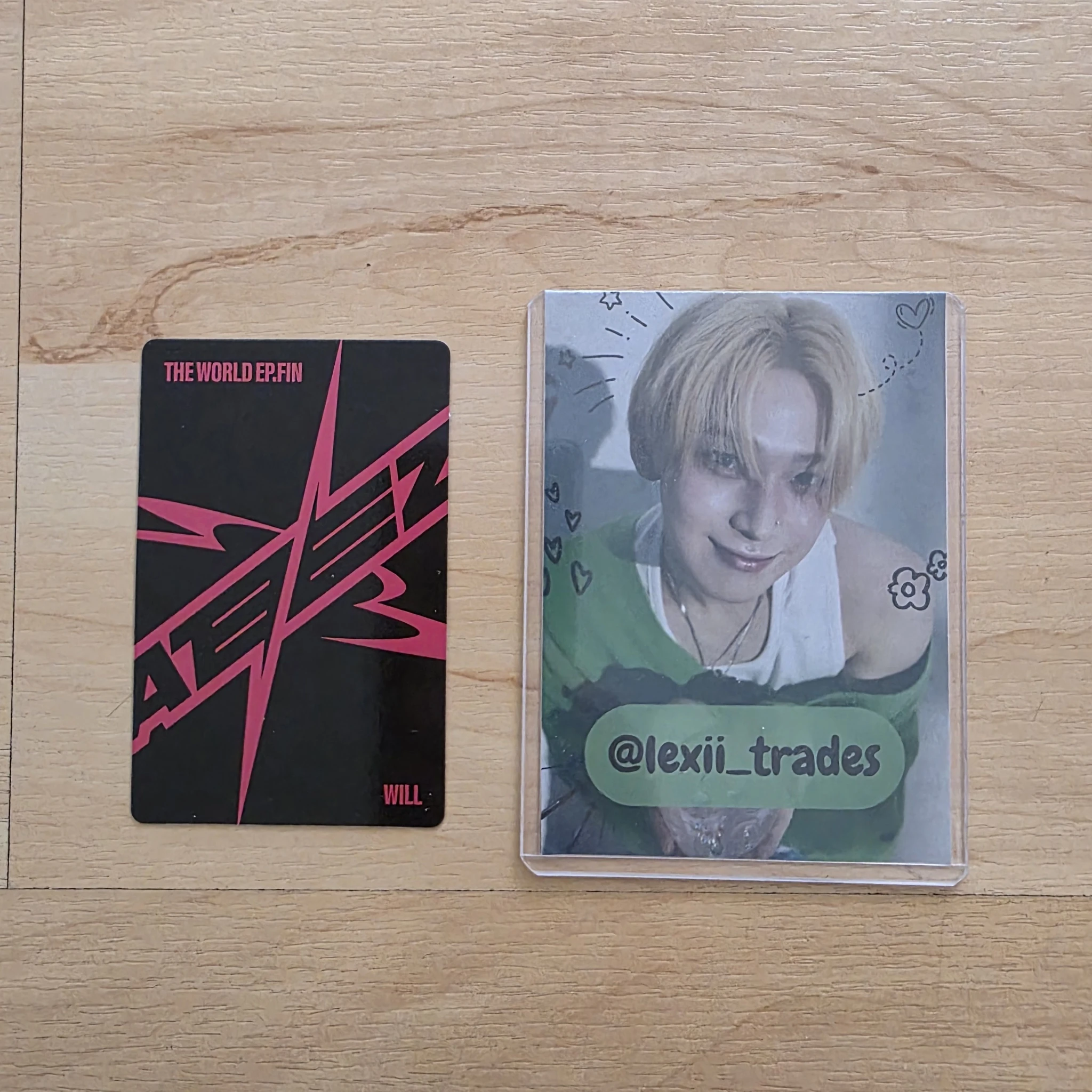 ATEEZ Yeosang ATEEZ - Yeosang - THE WORLD EP.FIN : WILL Album version 1 album photocard diary version listing photo 2