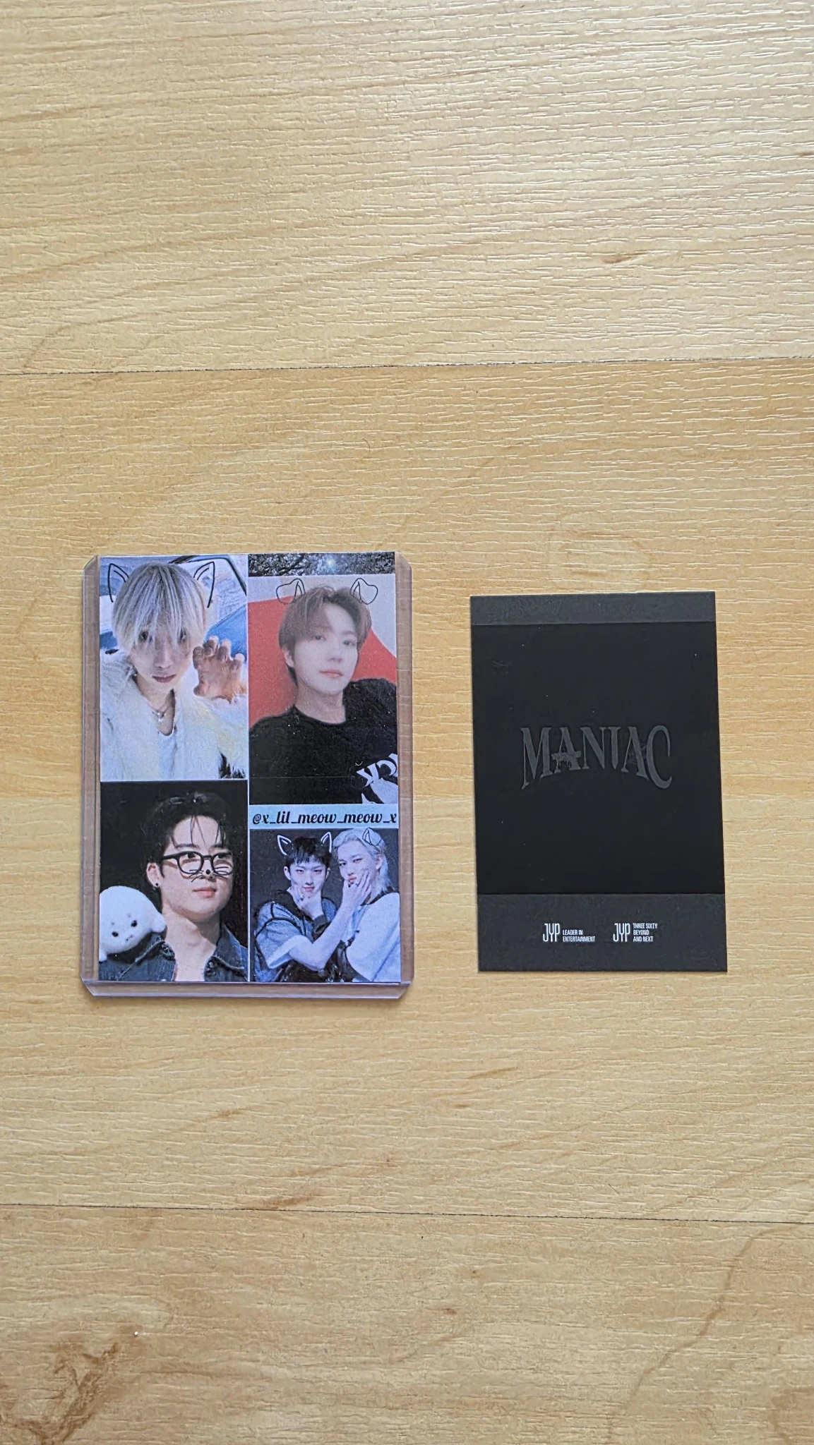 Stray Kids Seungmin Stray Kids - Seungmin - Maniac World Tour Event merch photocard purchase benefit polaroid pre-order benefit (pob) listing photo 2