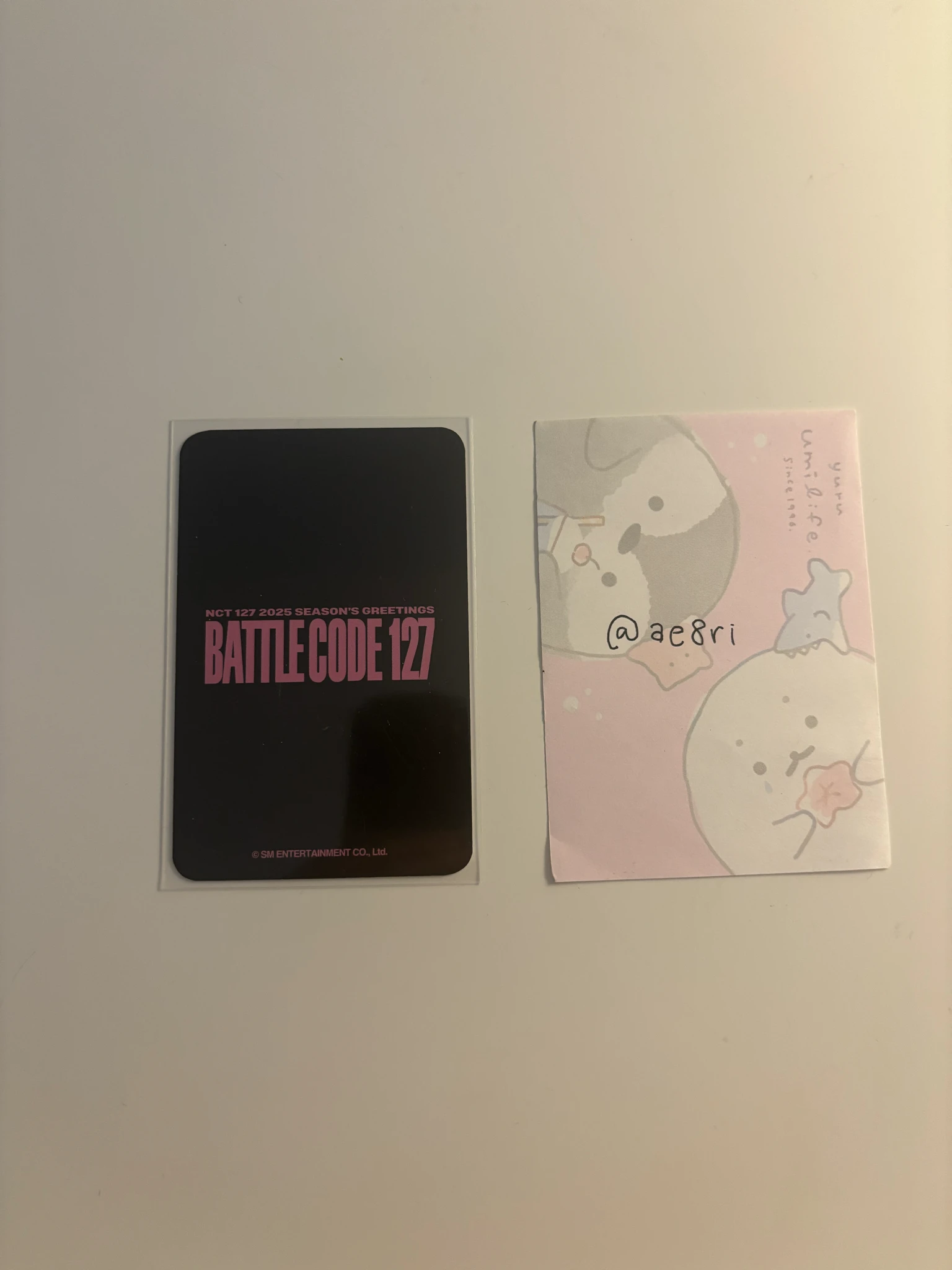NCT 127 Haechan NCT 127 - Haechan - 2025 Season’s Greetings Other concept version photo pack merch photocard listing photo 2