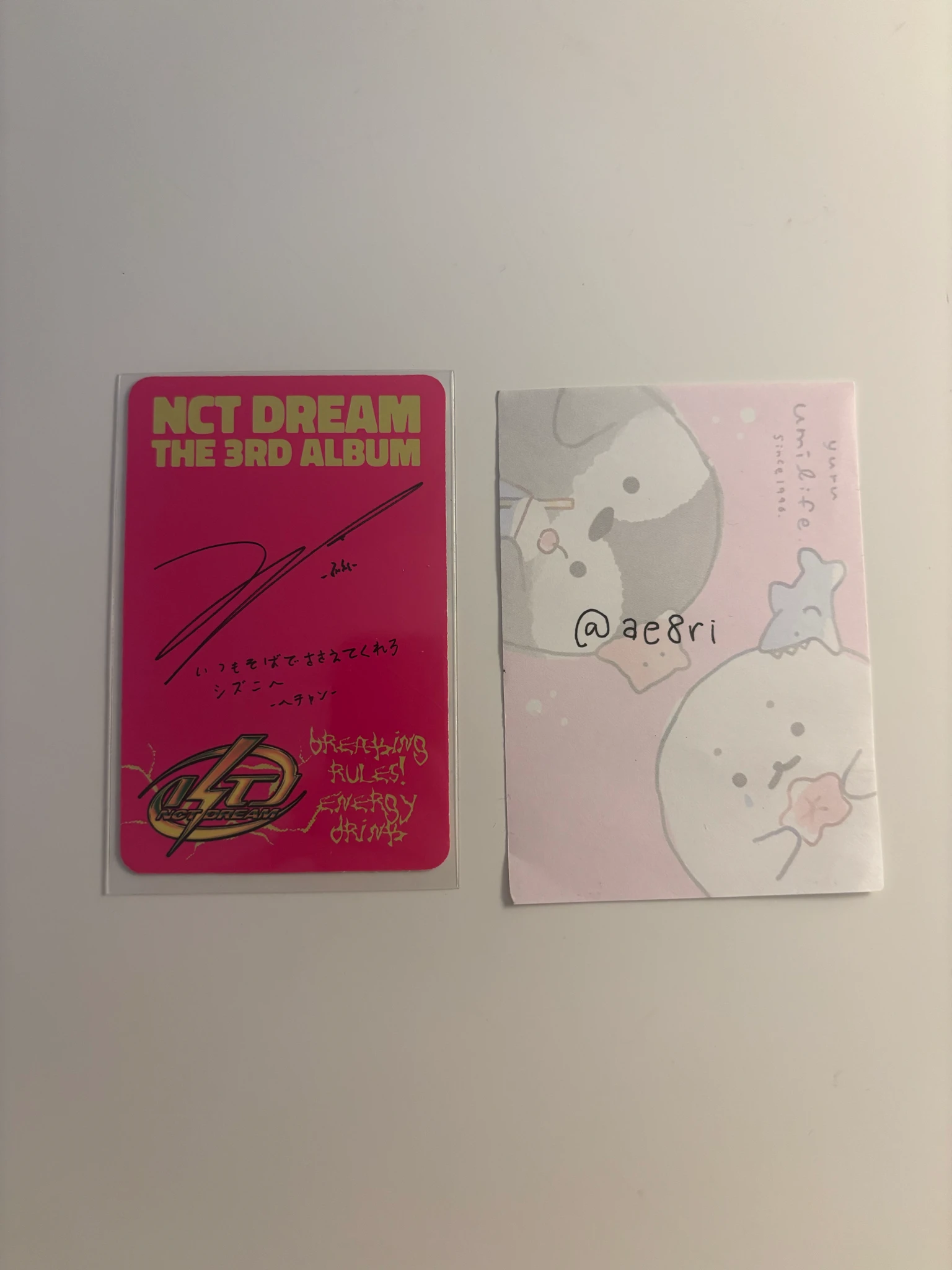 NCT DREAM Haechan NCT DREAM - Haechan  - ISTJ Album poster jp ver. listing photo 2