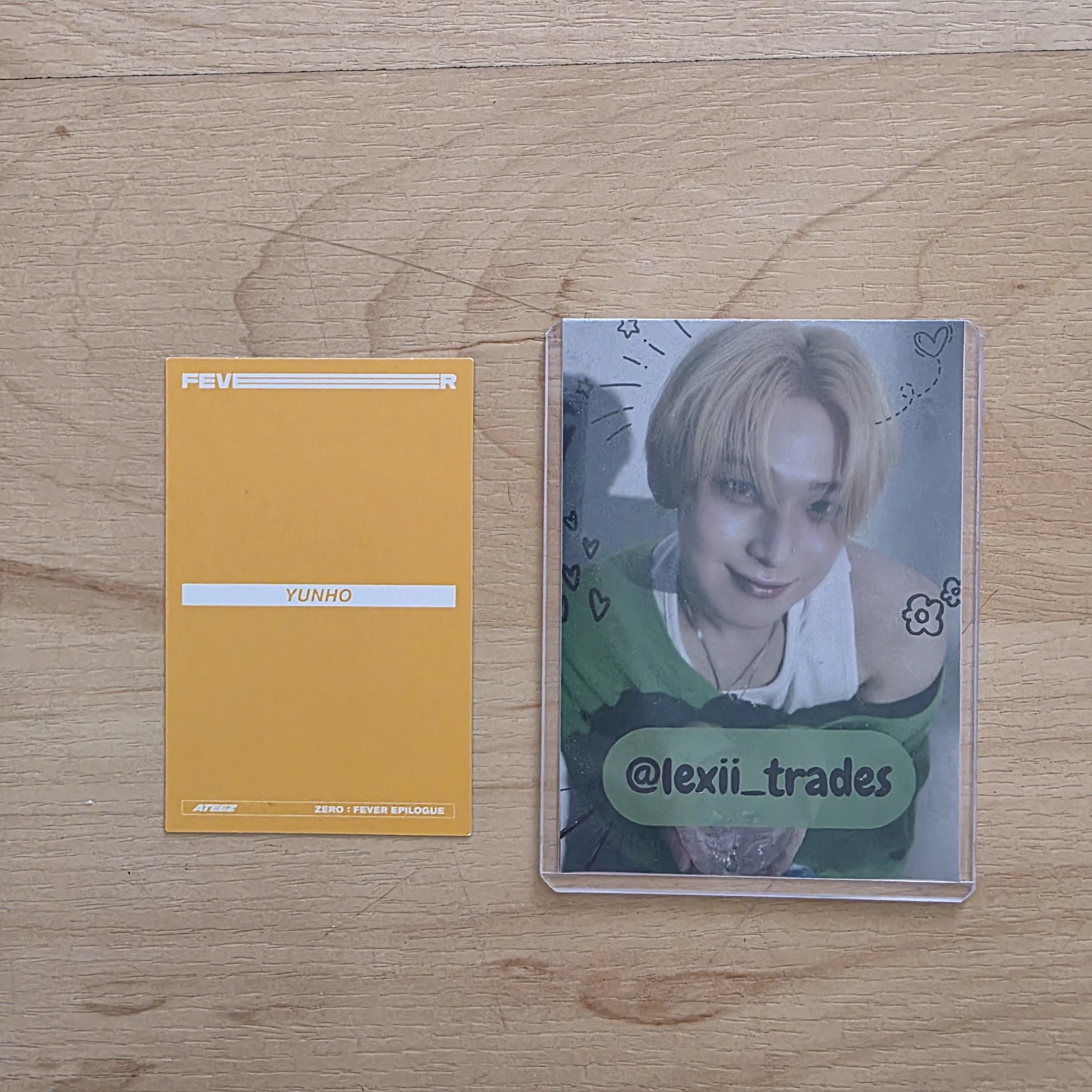 ATEEZ Yunho ATEEZ - Yunho - ZERO : FEVER EPILOGUE Album album photocard Z version limited version listing photo 2