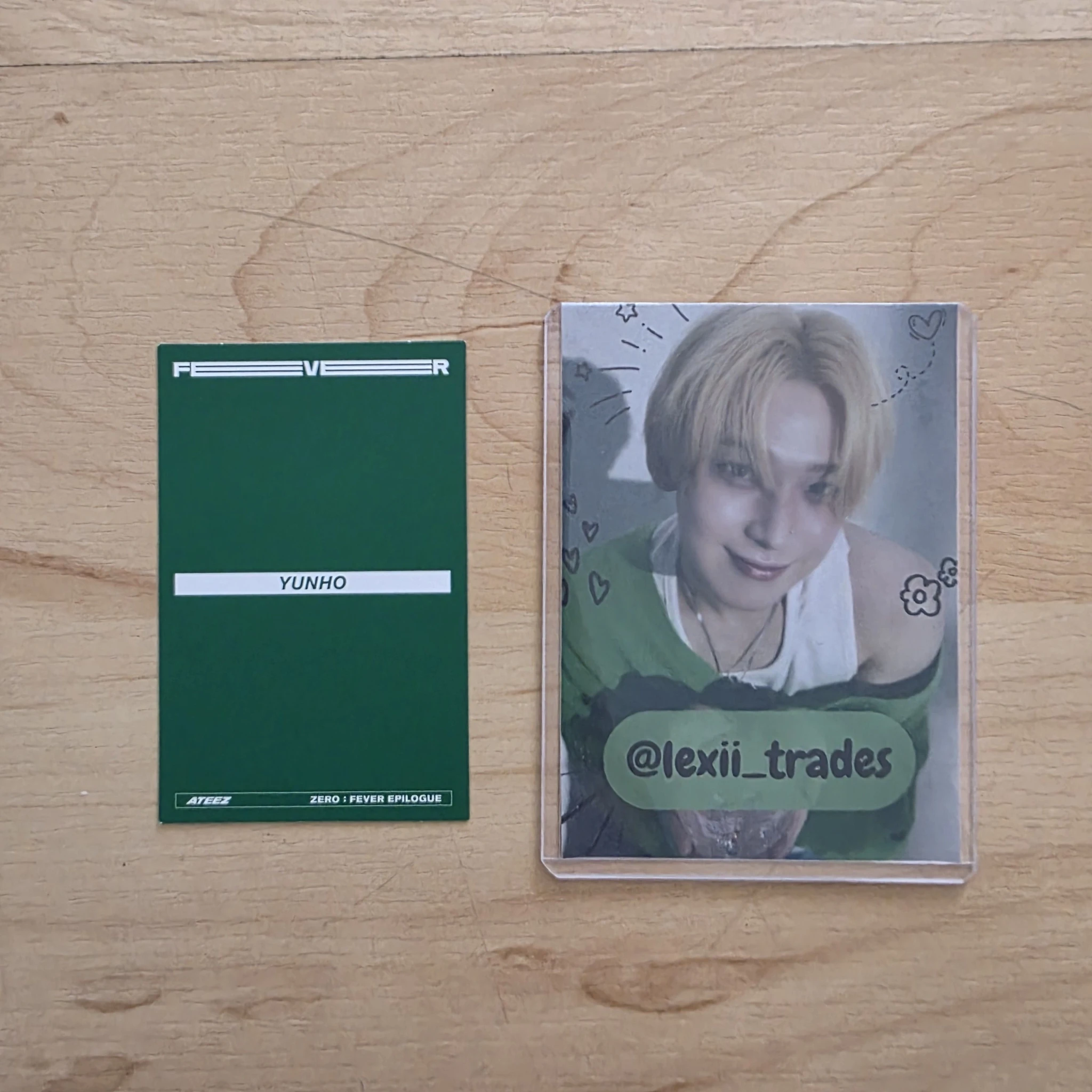 ATEEZ Yunho ATEEZ - Yunho - ZERO : FEVER EPILOGUE Album album photocard diary version limited version listing photo 2