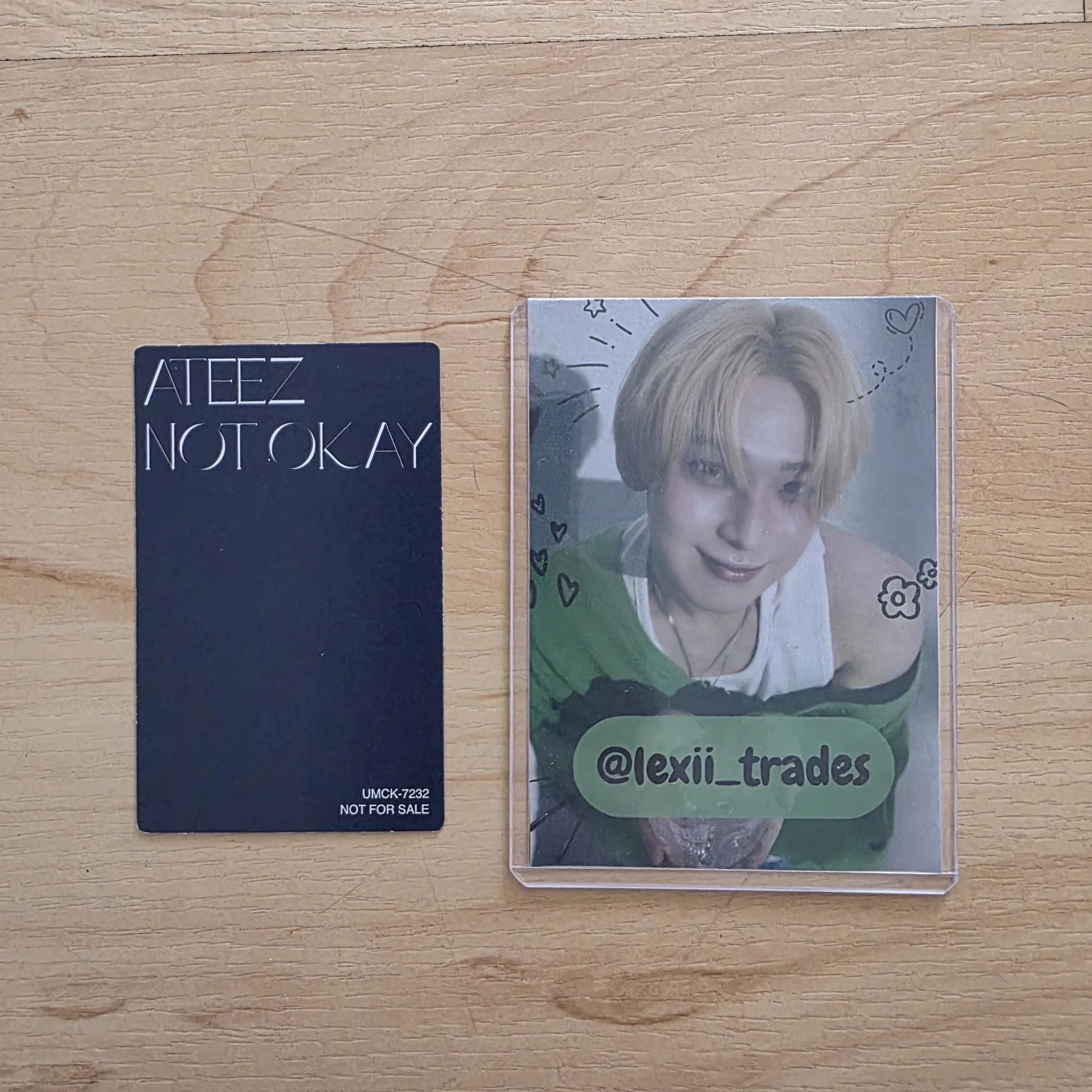 ATEEZ Yunho ATEEZ - Yunho - NOT OKAY Album album photocard listing photo 2