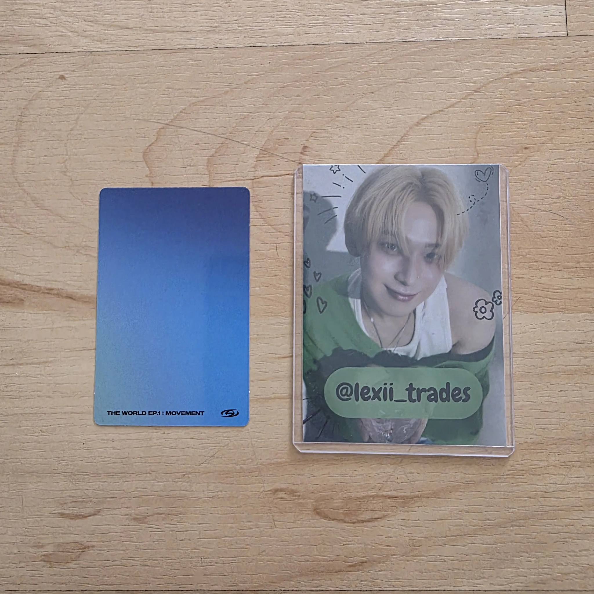 ATEEZ Yunho ATEEZ - Yunho - THE WORLD EP.1 : MOVEMENT Album album photocard A version version 2 listing photo 2