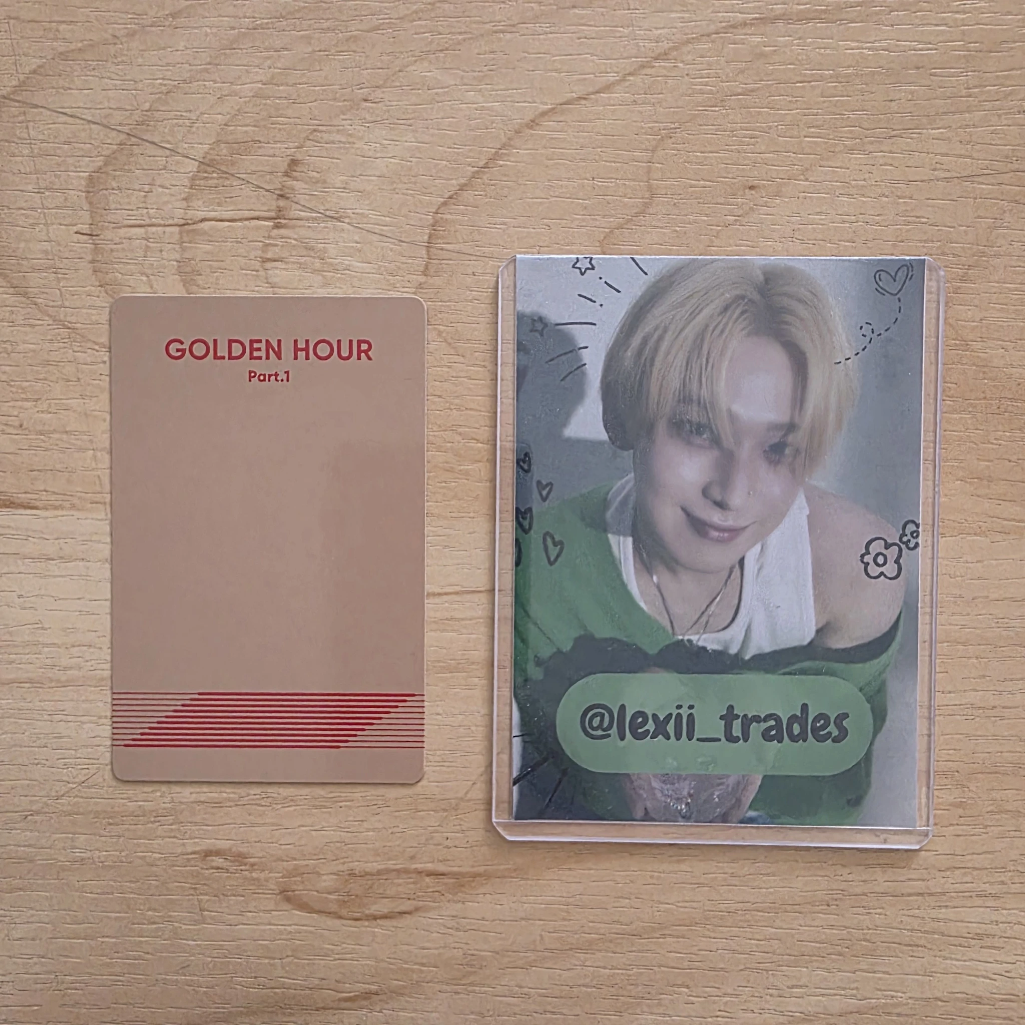 ATEEZ Yunho ATEEZ - Yunho - Golden Hour : Part.1 Album album photocard poca album listing photo 2