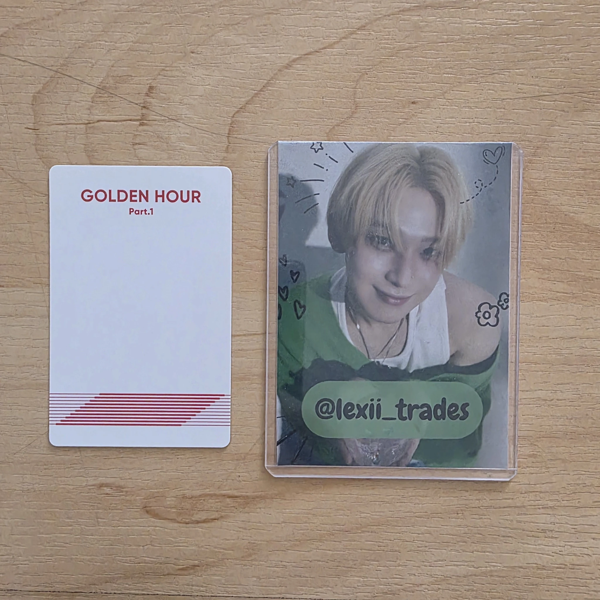 ATEEZ Yunho ATEEZ - Yunho - Golden Hour : Part.1 Album poca album album photocard image card listing photo 2