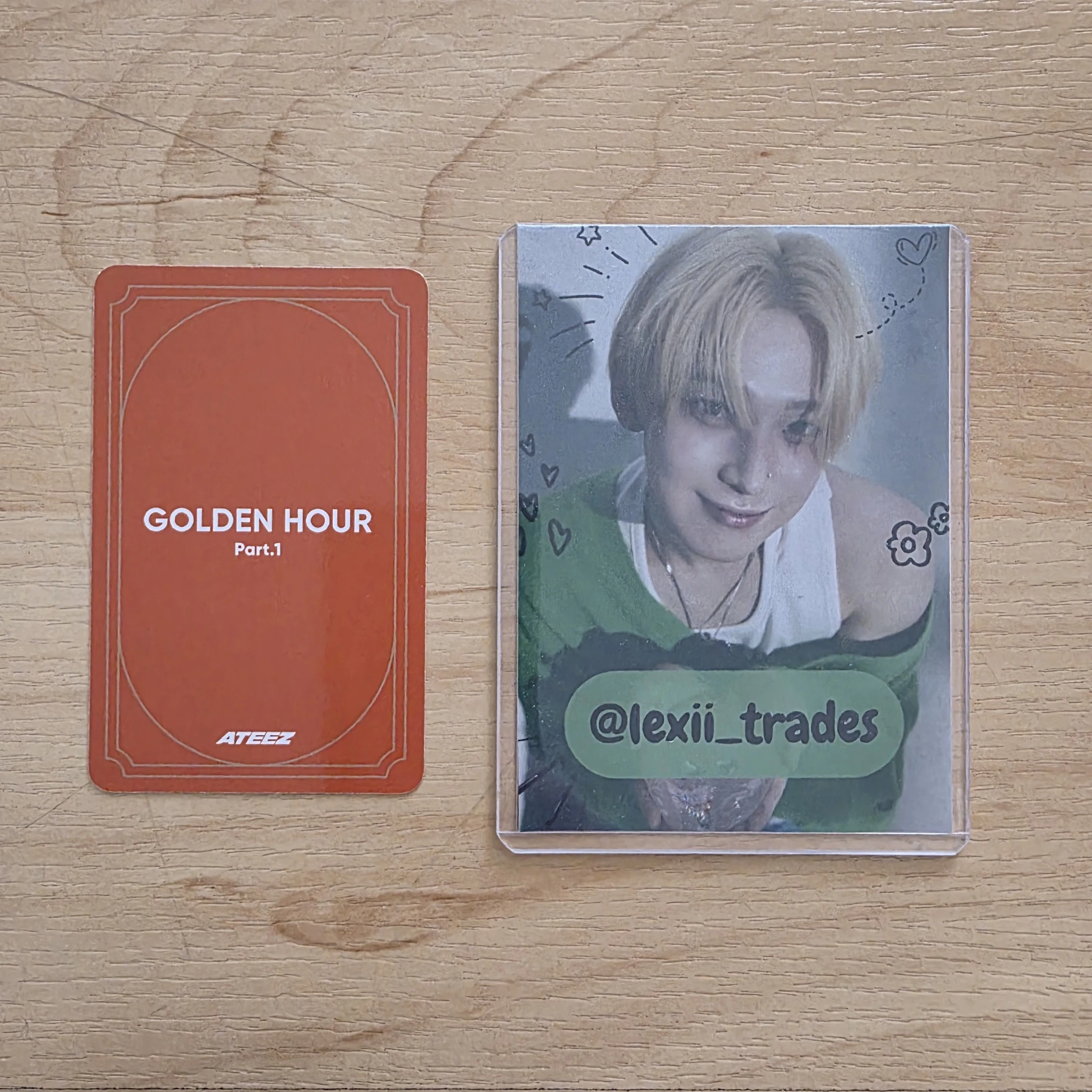 ATEEZ Yunho ATEEZ - Yunho - Golden Hour : Part.1 Album album photocard image card listing photo 2