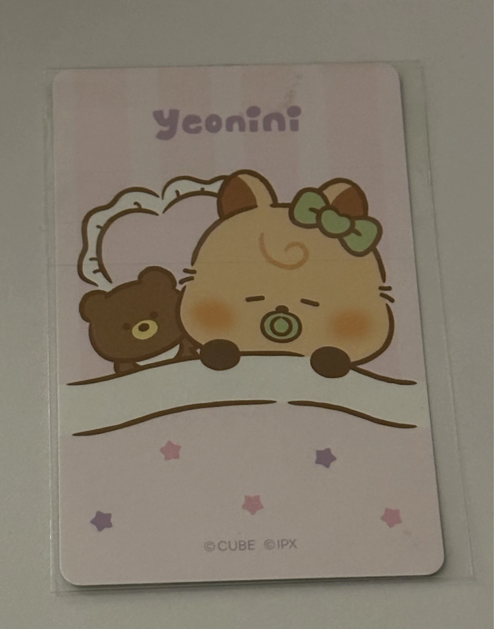 i-dle Miyeon i-dle - Miyeon - We made Album line friends pop-up minini plush keyring merch photocard listing photo 2