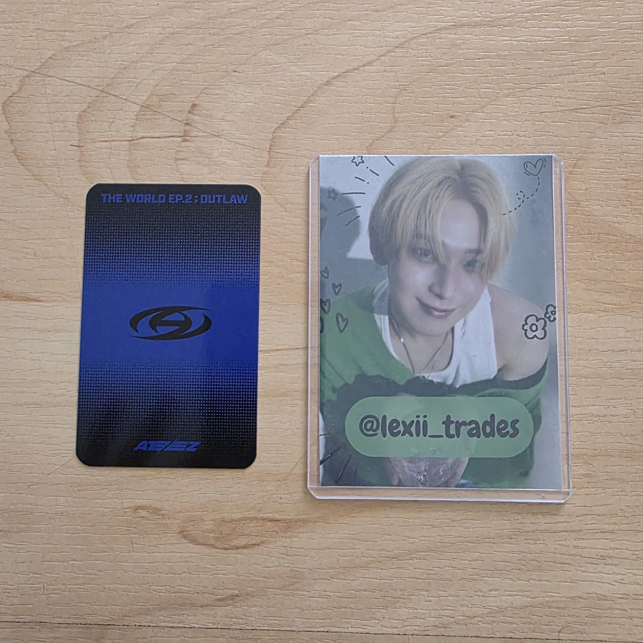 ATEEZ Yunho ATEEZ - Yunho - THE WORLD EP.2 : OUTLAW Album platform ver. album photocard listing photo 2