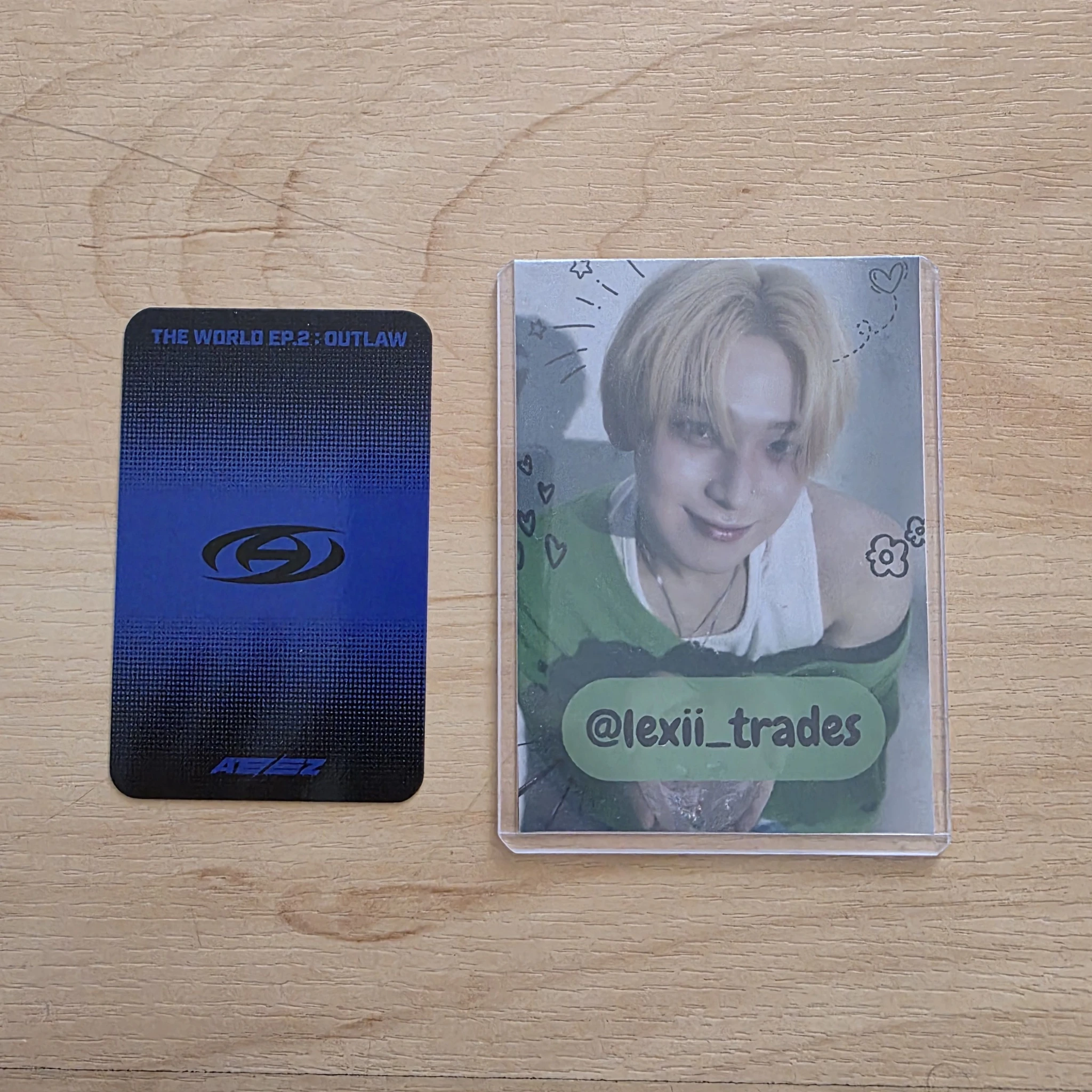 ATEEZ Yunho ATEEZ - Yunho - THE WORLD EP.2 : OUTLAW Album platform version album photocard listing photo 2
