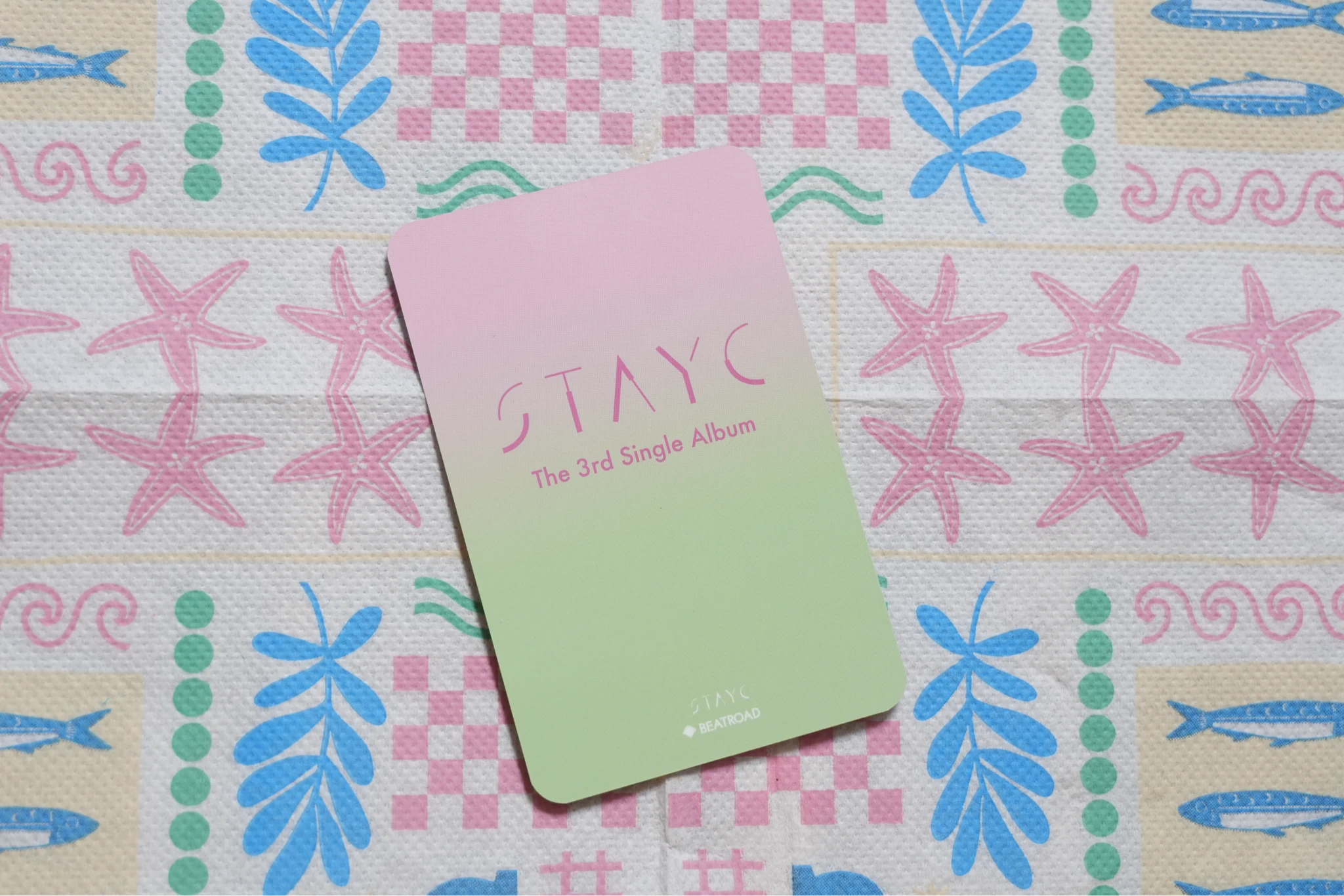 STAYC Seeun STAYC - Seeun - WE NEED LOVE Album beatroad pob (pre-order benefit) listing photo 2