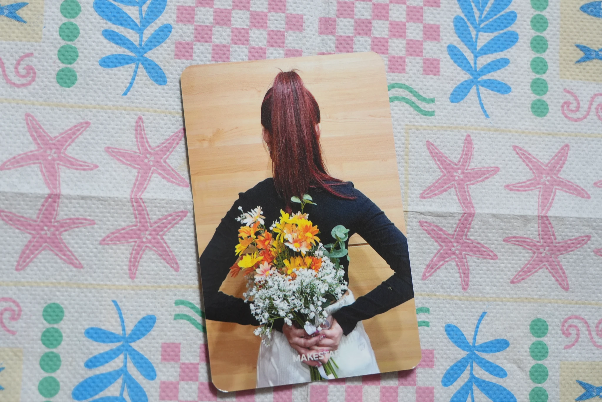 STAYC Isa STAYC - Isa - Teddy Bear Album makestar double-sided fansign video call (fancall) round 1 listing photo 2