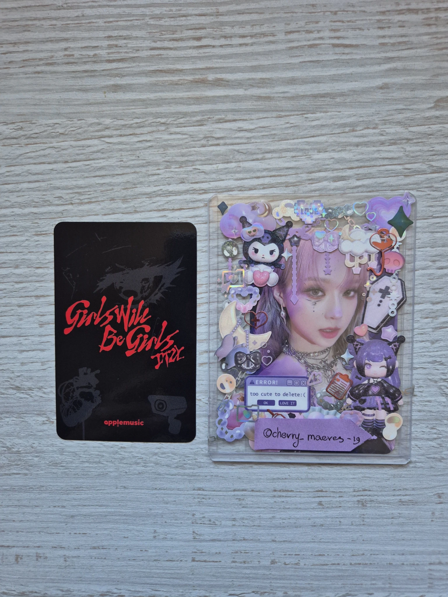 ITZY Ryujin ITZY - Ryujin - Girls Will Be Girls Album pre-order benefit apple music listing photo 2