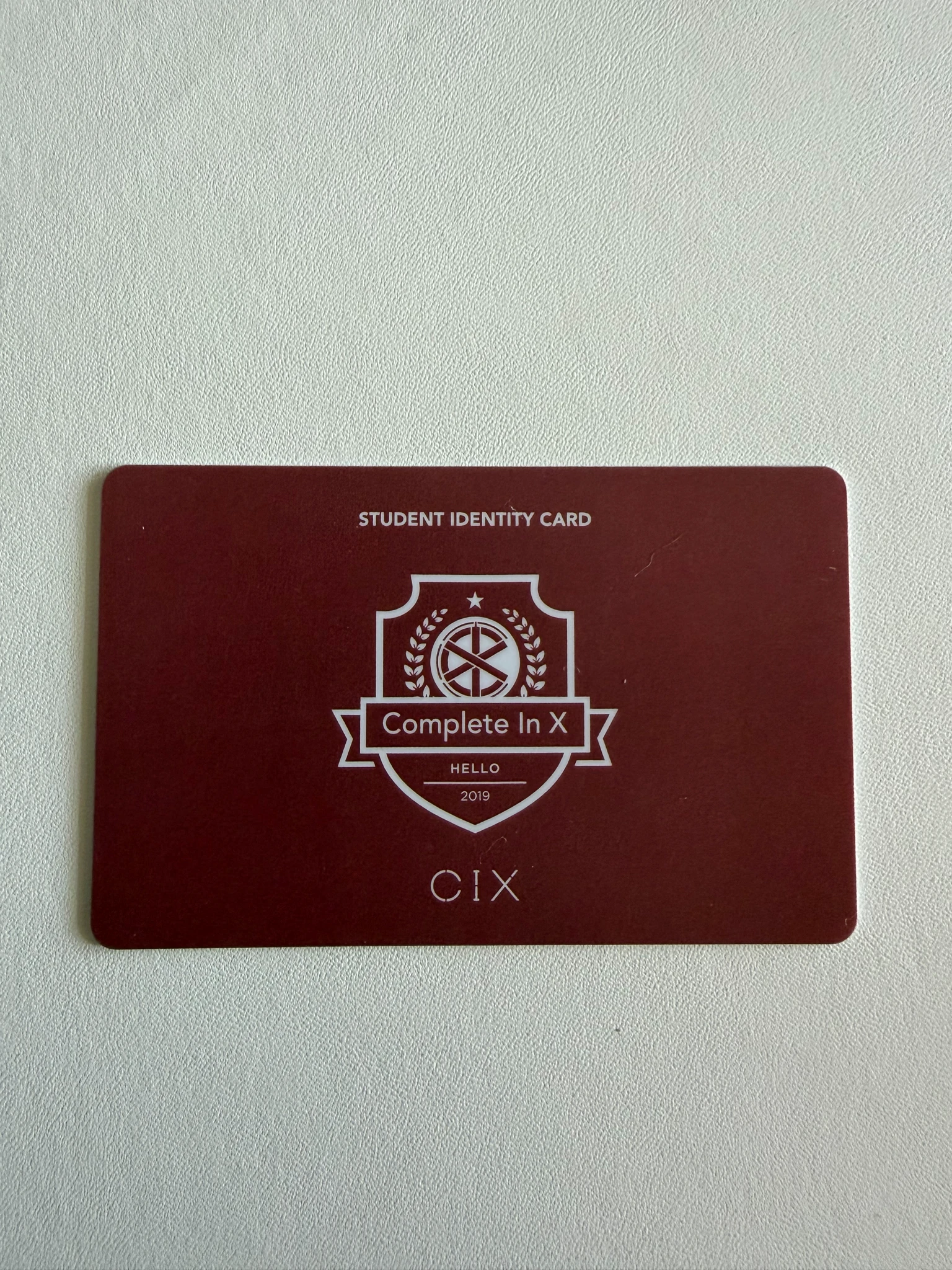CIX Yonghee CIX - Yonghee - HELLO Chapter 2. Hello, Strange Place Album album photocard strange place version id card listing photo 2