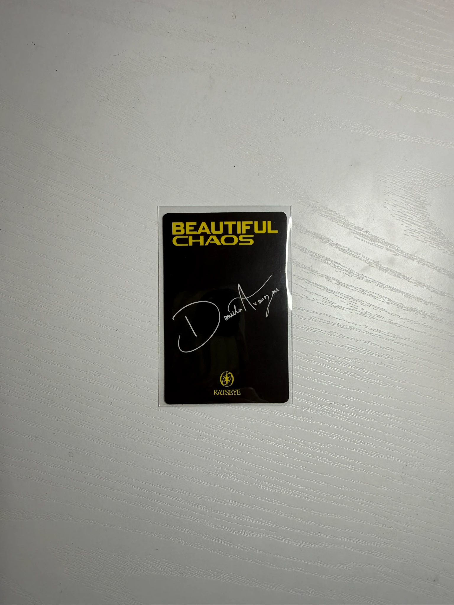 KATSEYE Daniela KATSEYE - Daniela - BEAUTIFUL CHAOS Album album photocard chaotic version listing photo 2