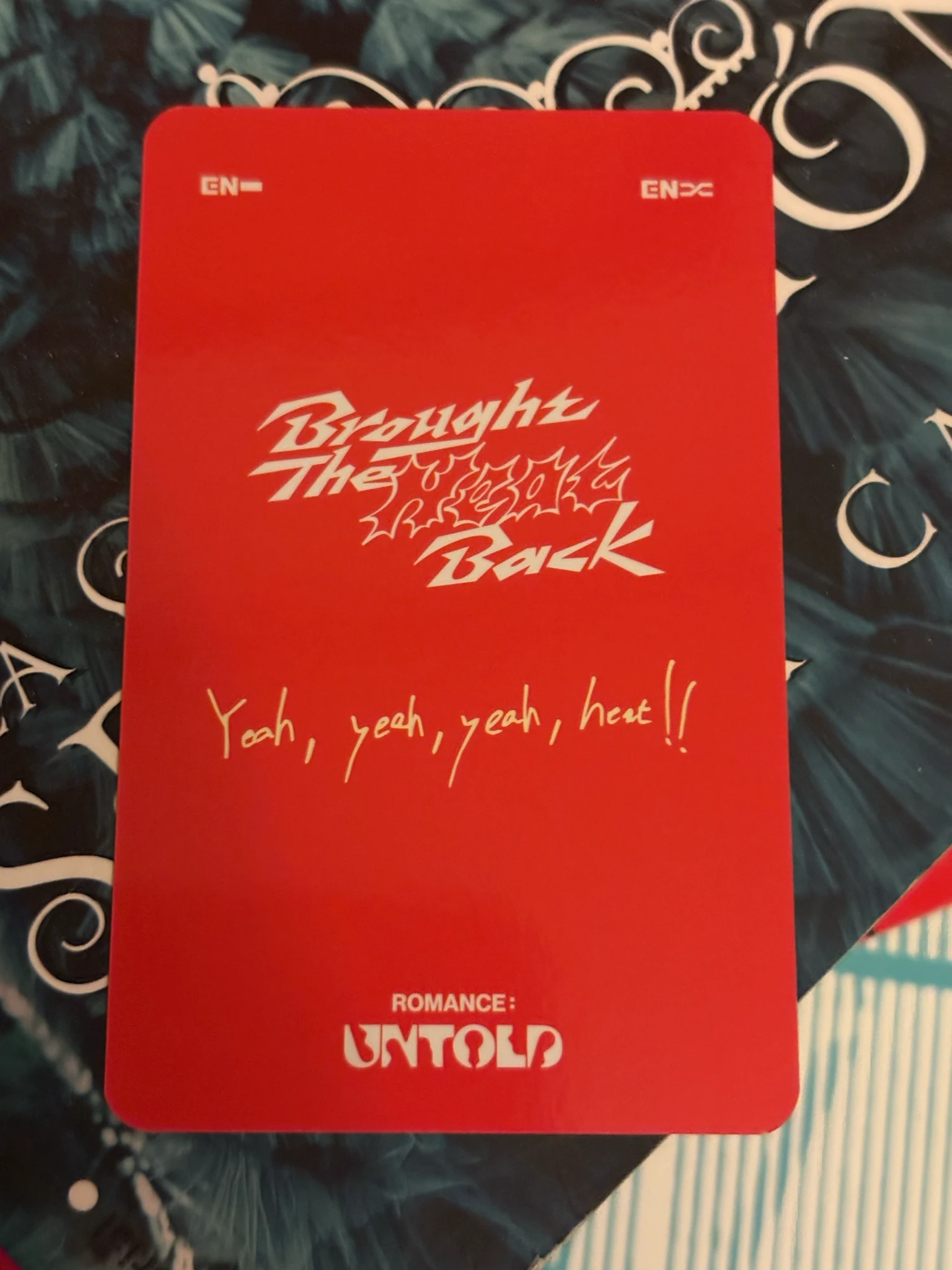 ENHYPEN Ni-ki ENHYPEN - Ni-ki - ROMANCE: UNTOLD Album broadcast gift listing photo 2