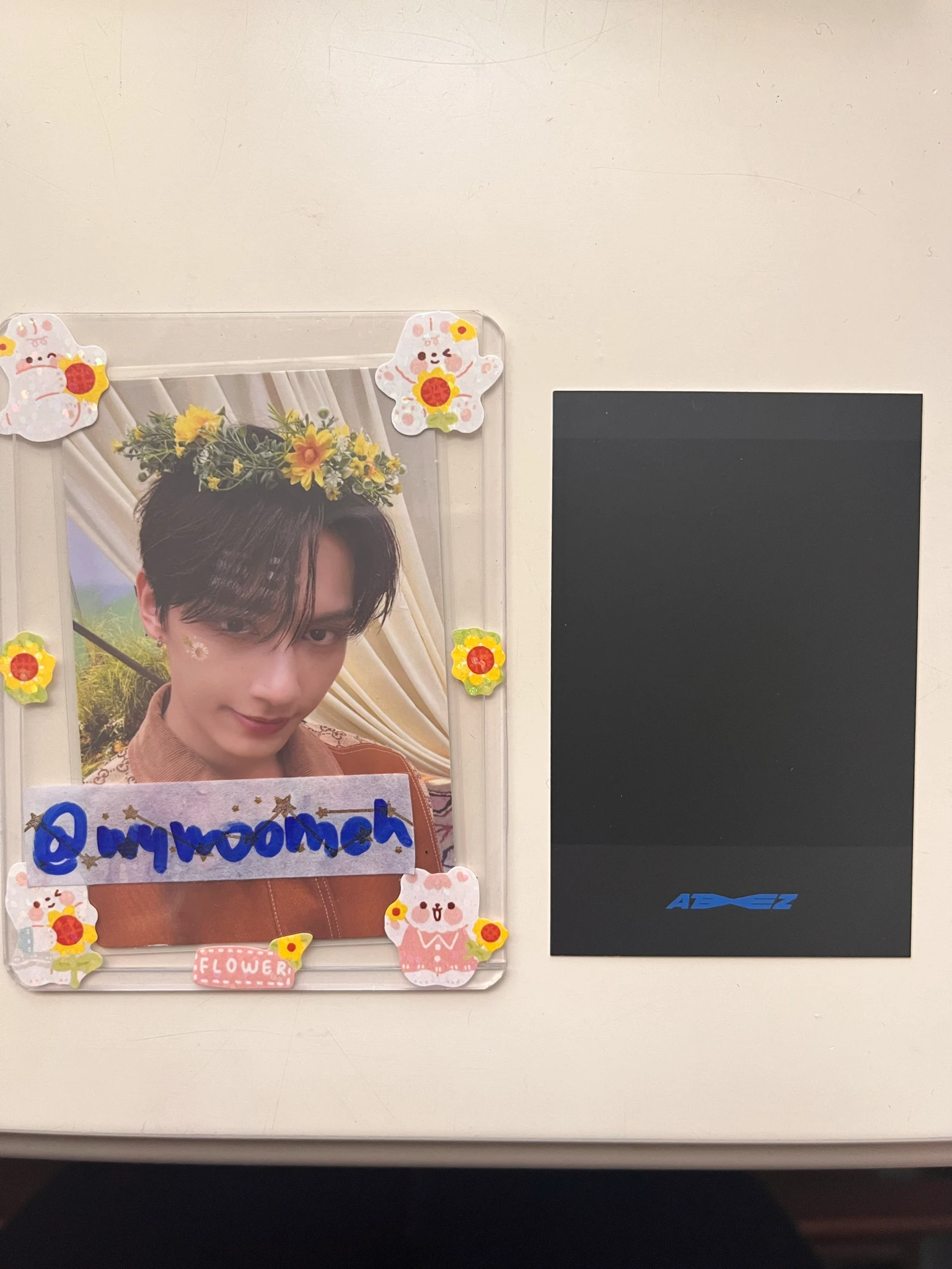ATEEZ Yeosang ATEEZ - Yeosang - ZERO : FEVER Part.3 Album subk shop polaroid merch photocard deja vu version photo deco kit listing photo 2