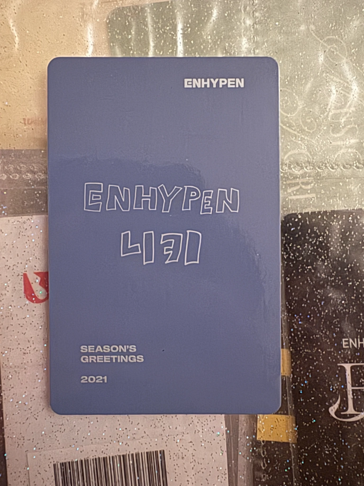 ENHYPEN Ni-ki ENHYPEN - Ni-ki - 2021 Season's Greetings  Other photocard set listing photo 2