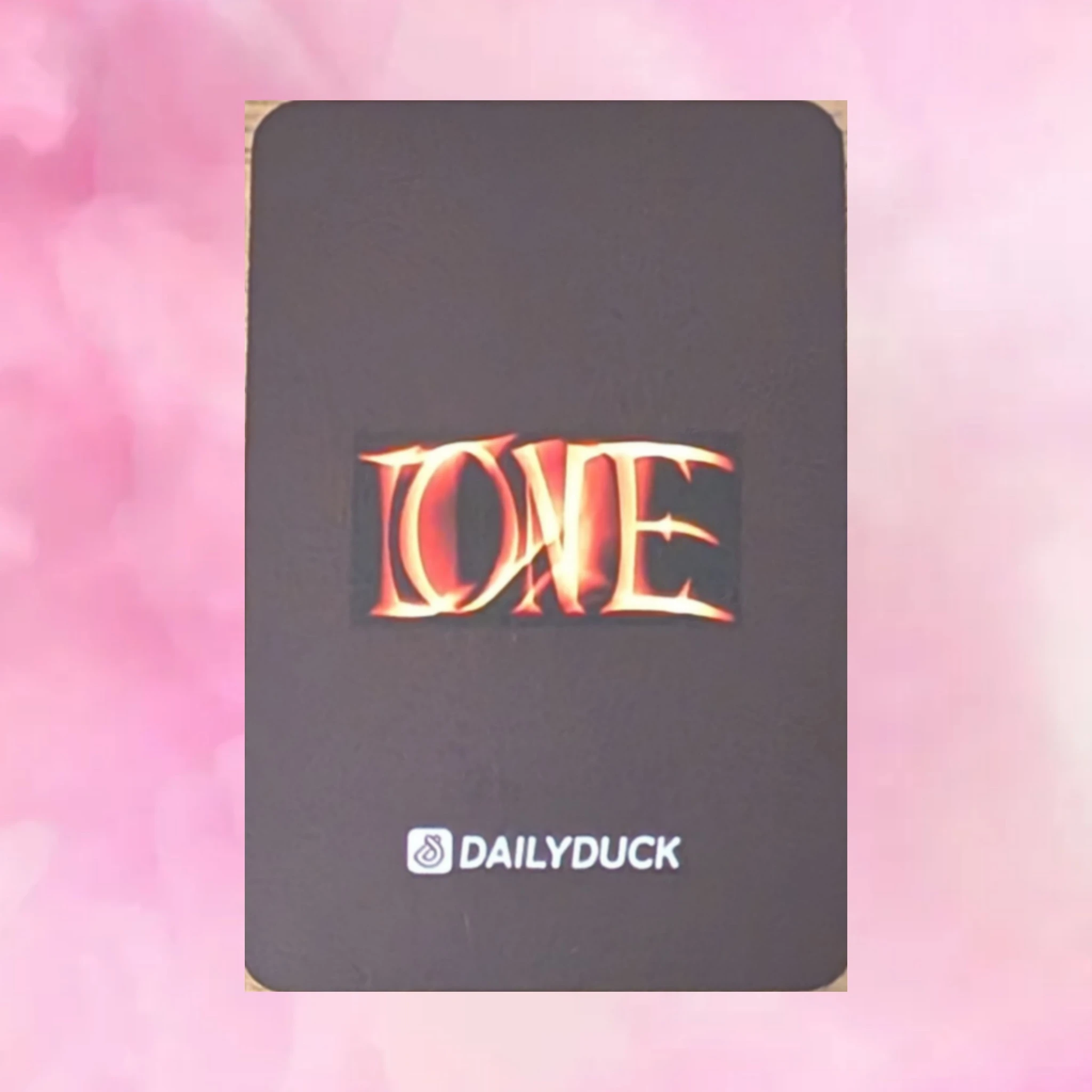 XLOV Wumuti XLOV - Wumuti - I ONE Album daily duck fansign listing photo 2