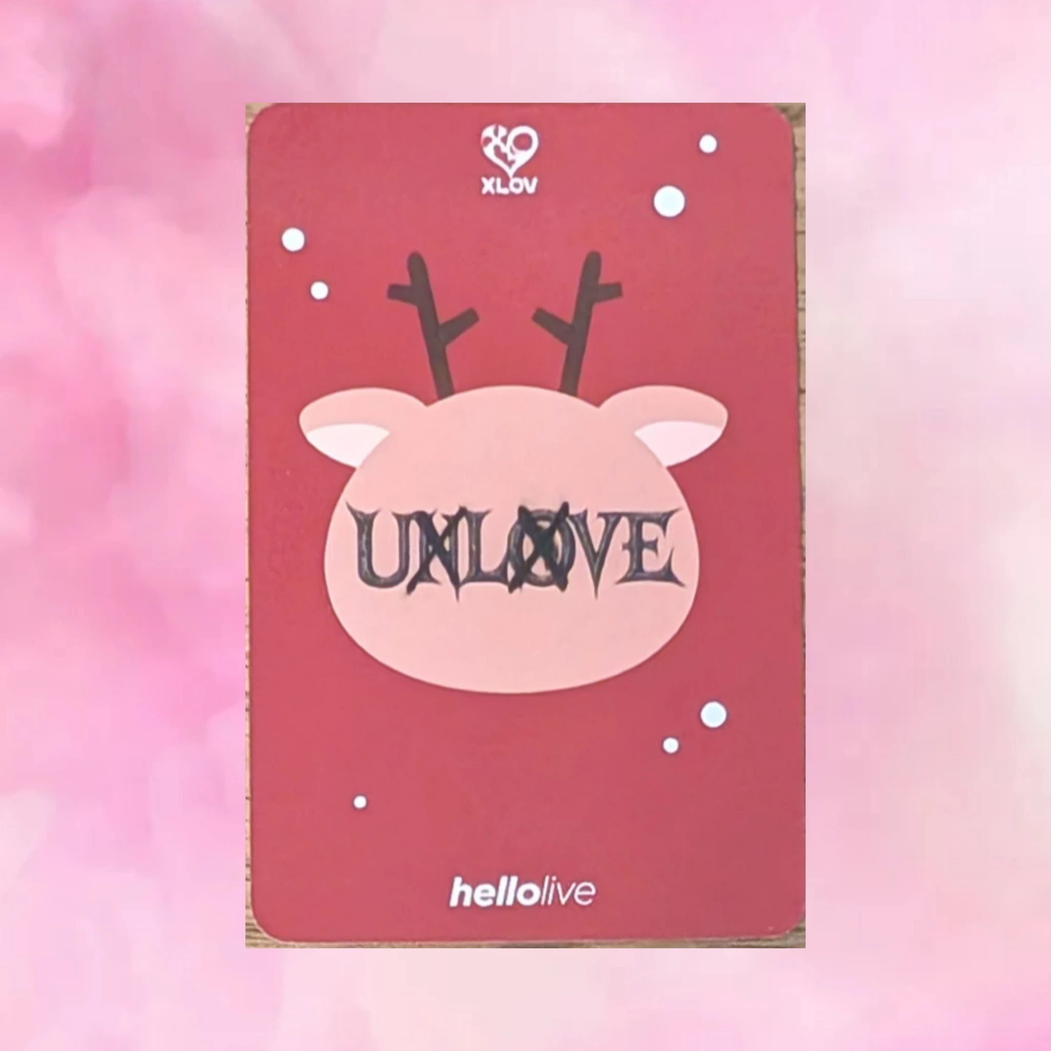 XLOV Wumuti XLOV - Wumuti - UXLXVE Album hellolive video call (fancall) round 1 listing photo 2