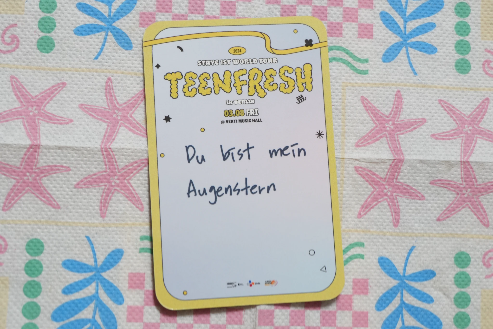 STAYC Isa STAYC - Isa - TEENFRESH World Tour Event europe (EU) exclusive berlin vip ticket benefit listing photo 2