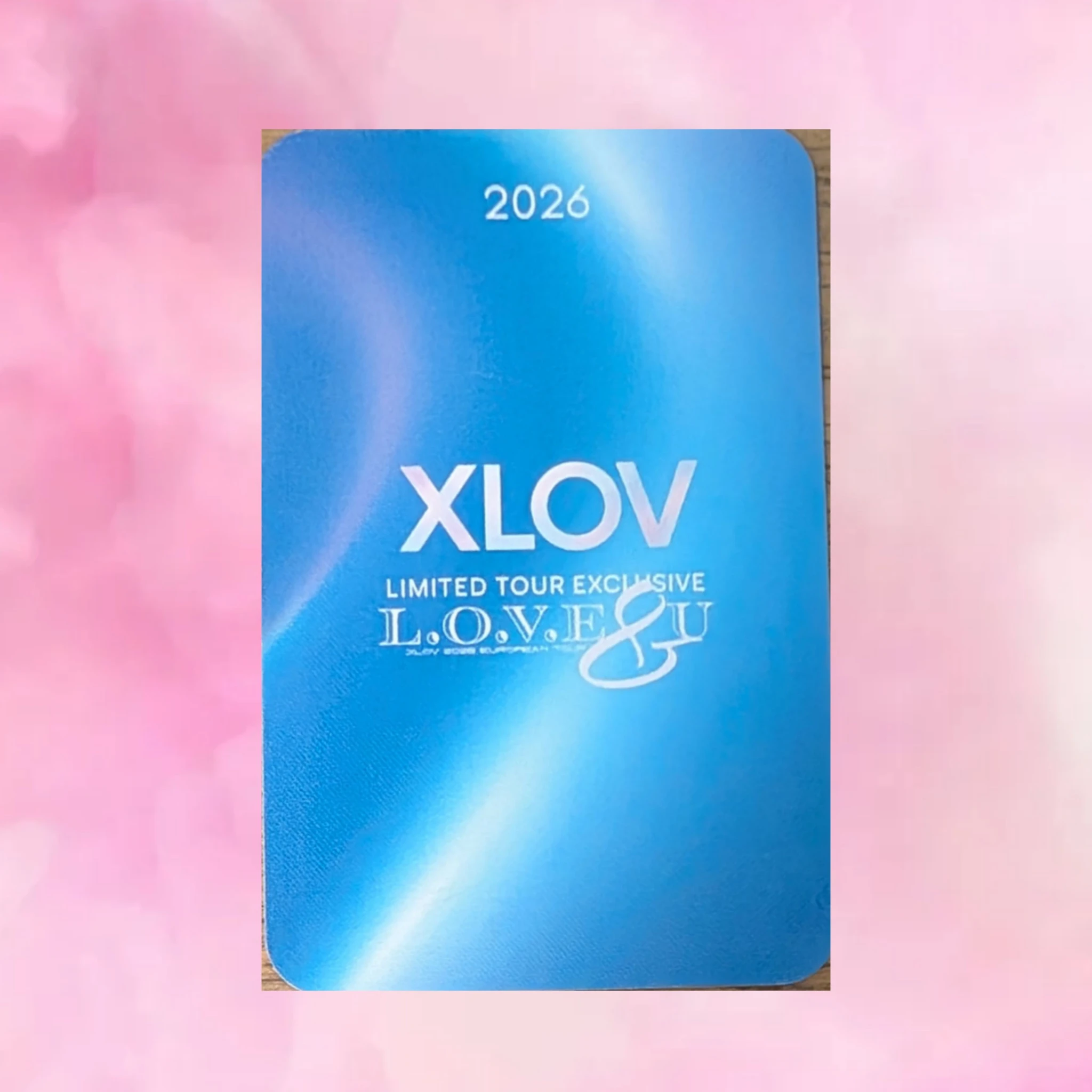 XLOV Rui XLOV - Rui - Xlov - First Full Europe Tour 2026 Event photocard set tour merch listing photo 2