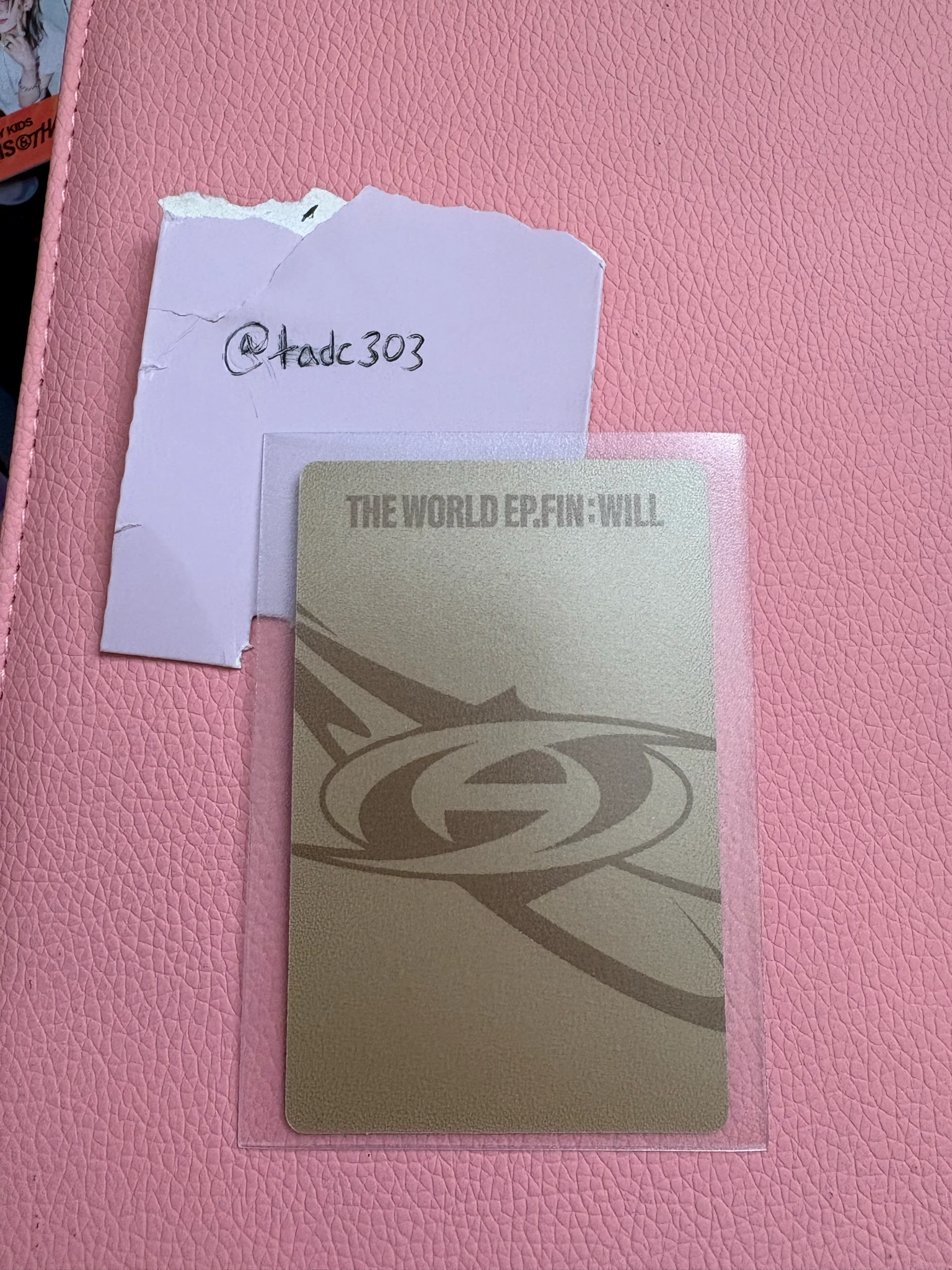 ATEEZ Jongho ATEEZ - Jongho - THE WORLD EP.FIN: WILL Album digipack ver. listing photo 2