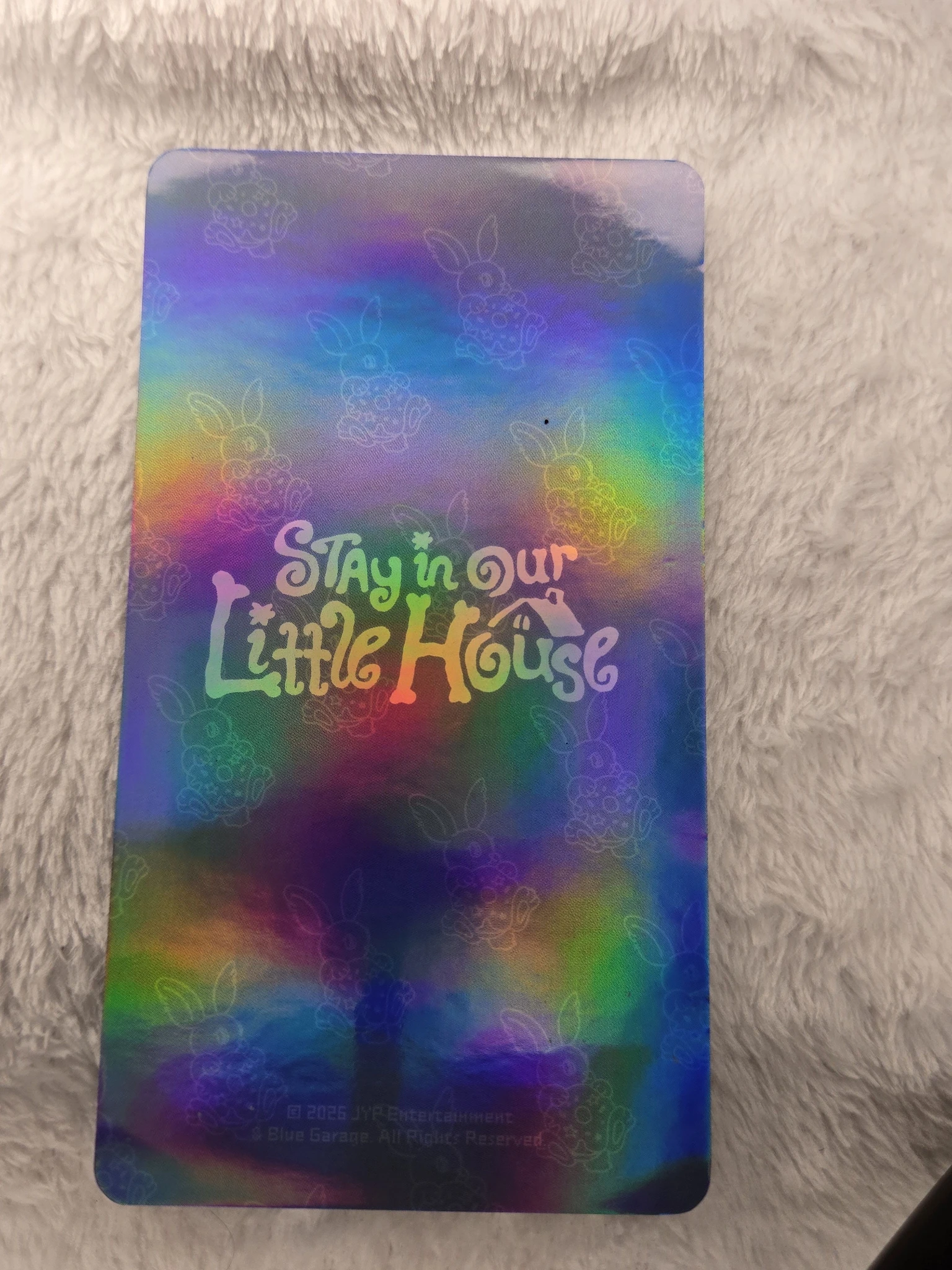 Stray Kids HAN Stray Kids - HAN - 6th Fanmeeting - STAY in Our Little House  Event non-standard size trading card holographic (hologram) listing photo 2