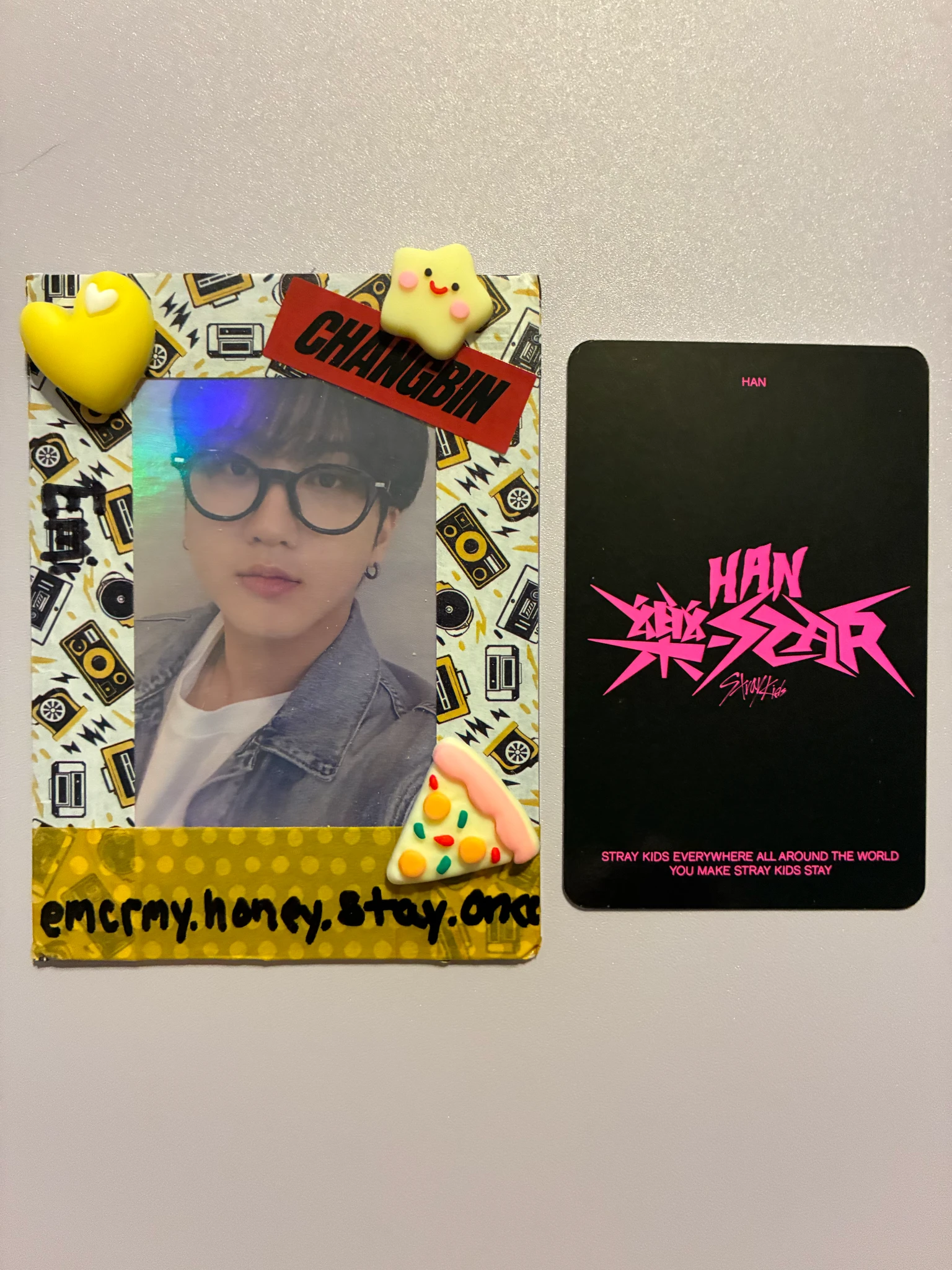 Stray Kids HAN Stray Kids - HAN - Rock Star Album postcard edition listing photo 2