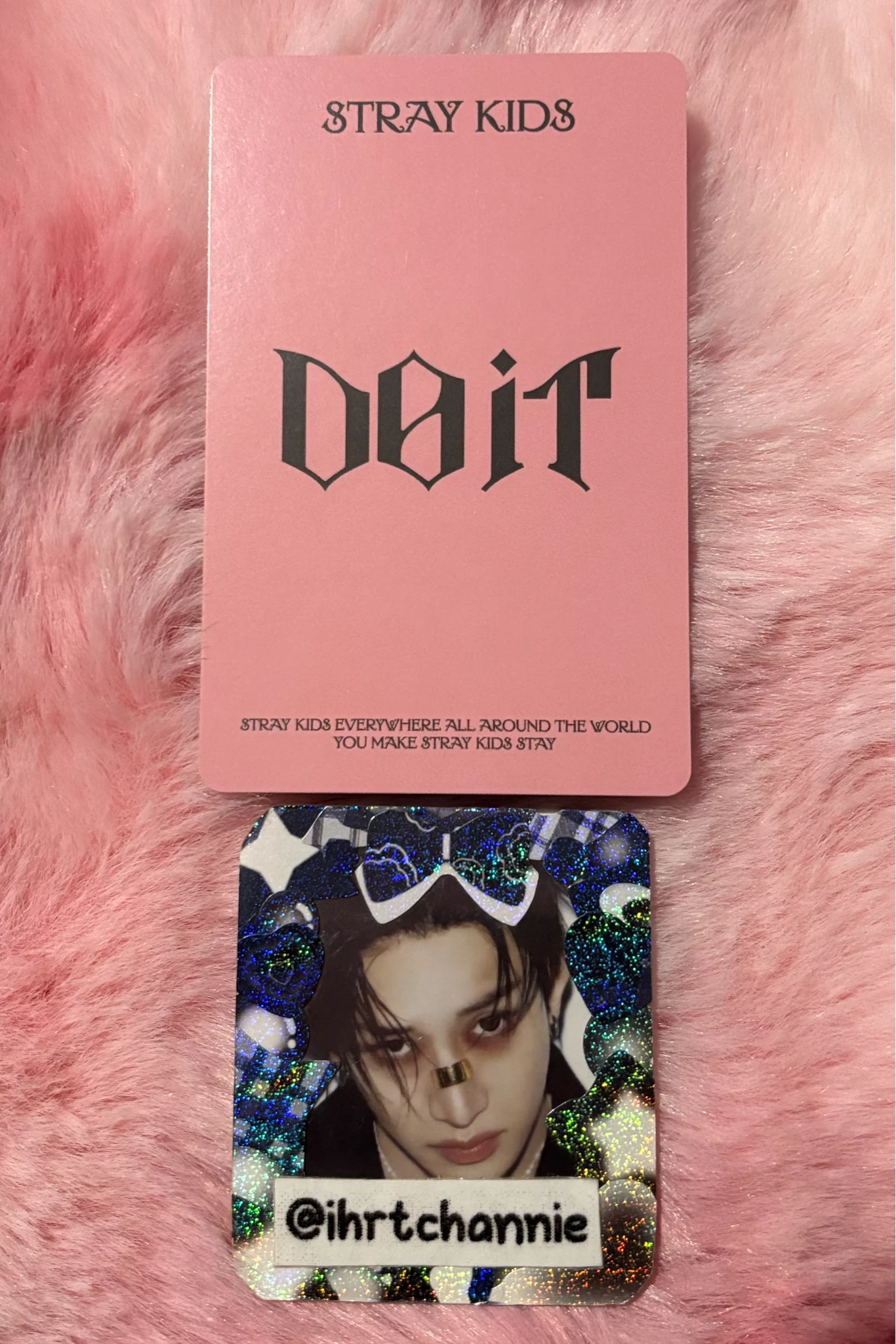 Stray Kids Bang Chan Stray Kids - Bang Chan - DO IT Pop-Up Store Event pop-up store merch photocard hoodie listing photo 2