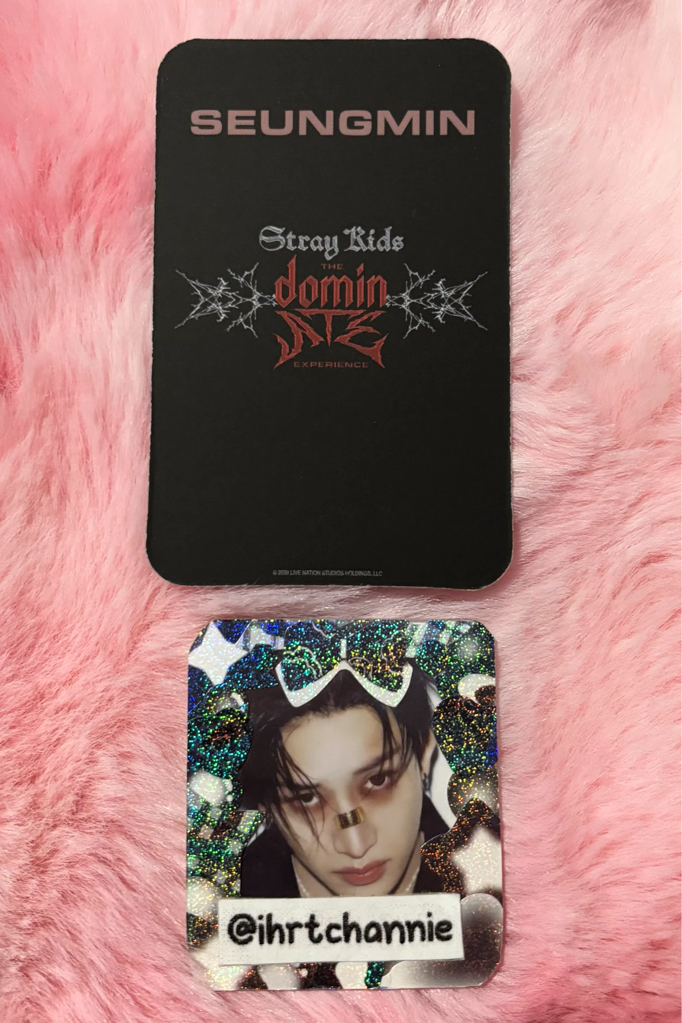 Stray Kids Seungmin Stray Kids - Seungmin - Stray Kids : The dominATE Experience Event photocard set listing photo 2
