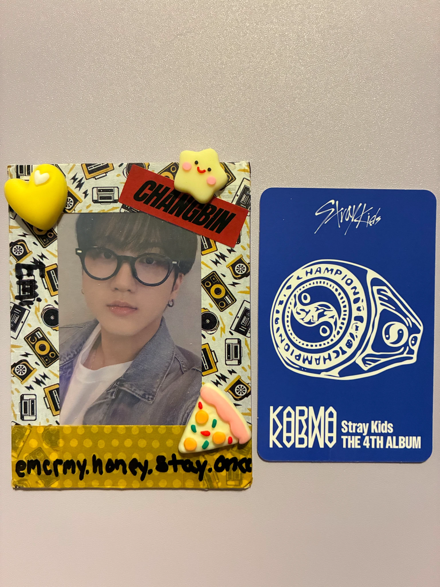 Stray Kids Seungmin Stray Kids - Seungmin - KARMA Album accordion version album photocard first press only listing photo 2