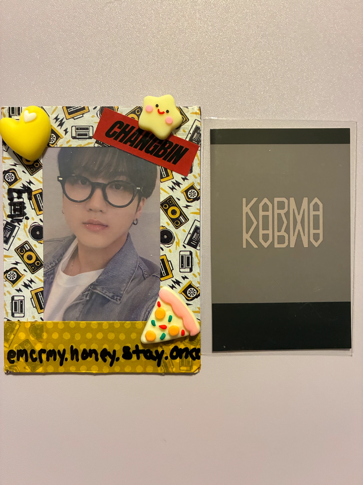 Stray Kids Seungmin Stray Kids - Seungmin - KARMA Album kmstation fansign polaroid round 1 shenzhen listing photo 2