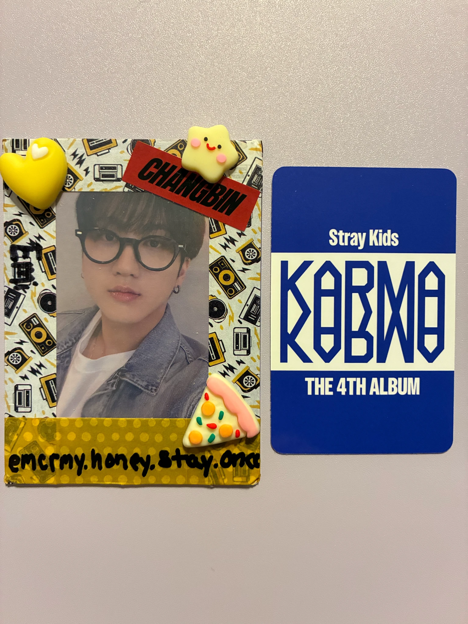 Stray Kids I.N Stray Kids - I.N - KARMA Album album photocard accordion version listing photo 2