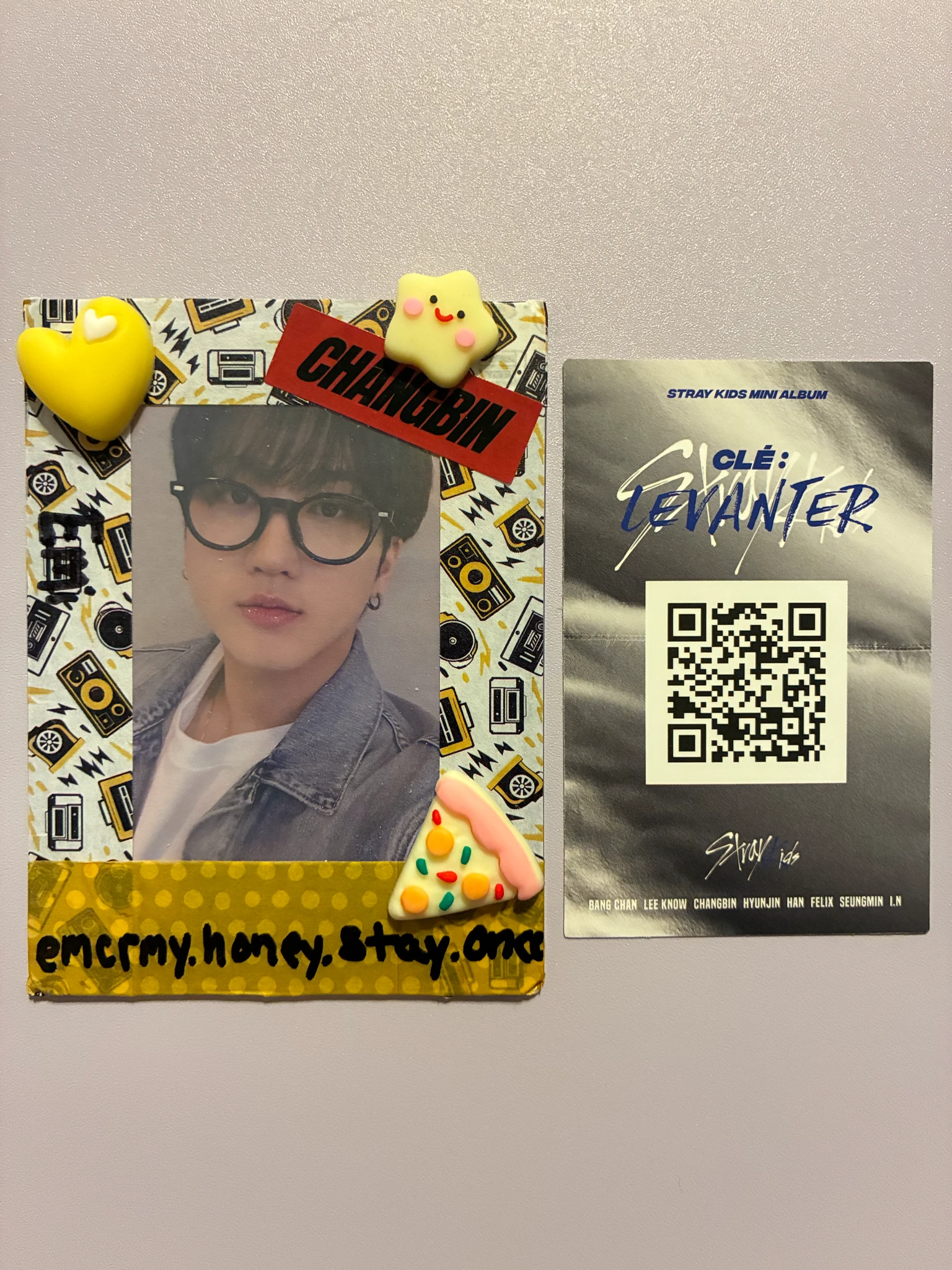 Stray Kids I.N Stray Kids - I.N - Clé: Levanter Album album photocard silver border ver. listing photo 2