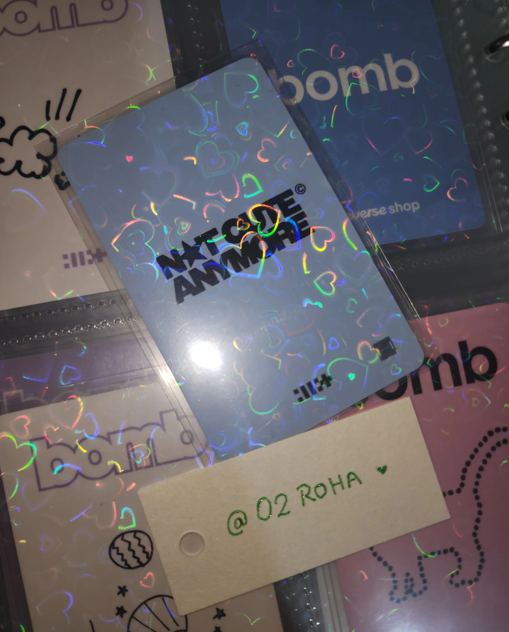 ILLIT Moka ILLIT - Moka - NOT CUTE ANYMORE Album withmuu lucky draw round 2 listing photo 2