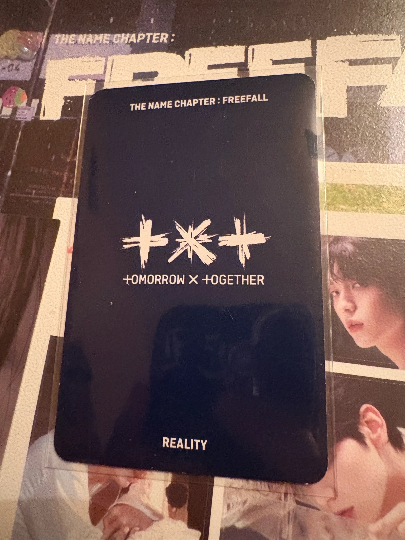 TOMORROW X TOGETHER Beomgyu TOMORROW X TOGETHER - Beomgyu - The Name Chapter: Freefall Album album photocard reality ver. listing photo 2