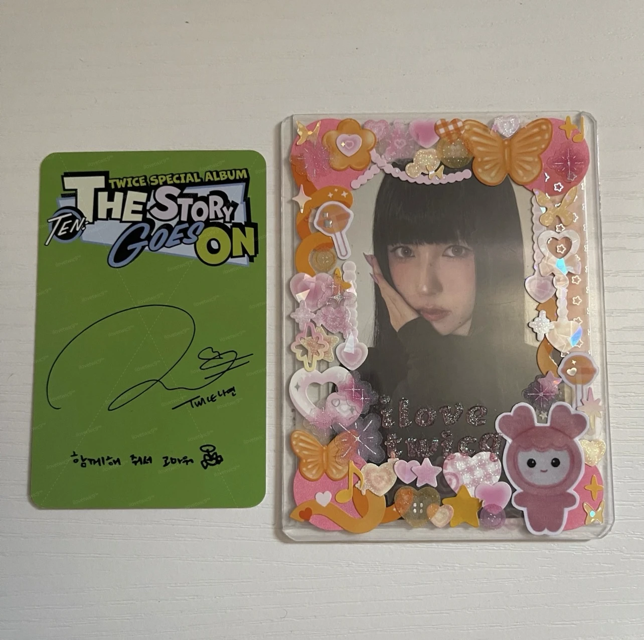 TWICE Nayeon TWICE - Nayeon - TEN: The Story Goes On Album Episode Ver. album photocard listing photo 2