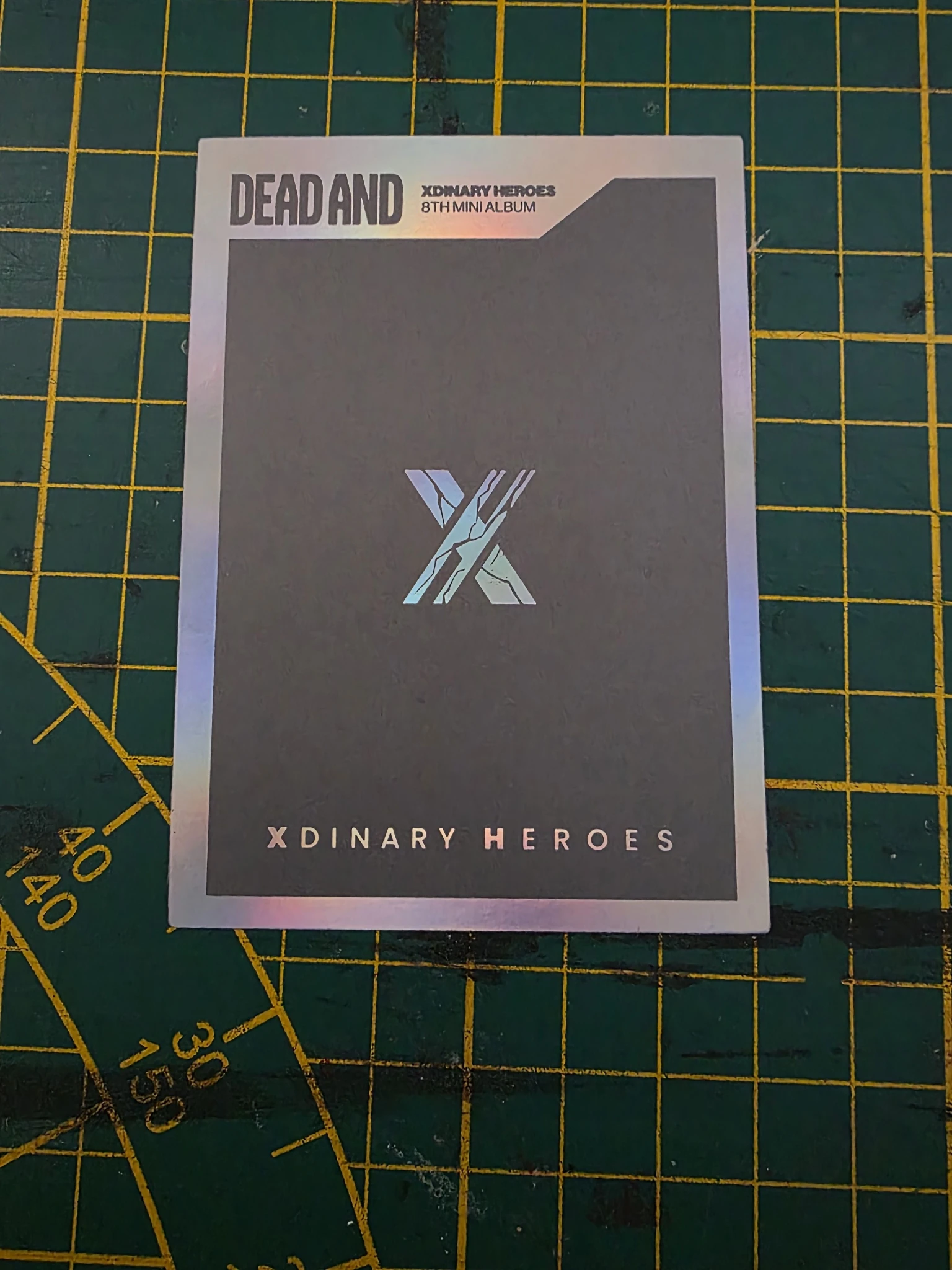 Xdinary Heroes Jungsu Xdinary Heroes - Jungsu - DEAD AND Album trading card album photocard holographic (hologram) listing photo 2